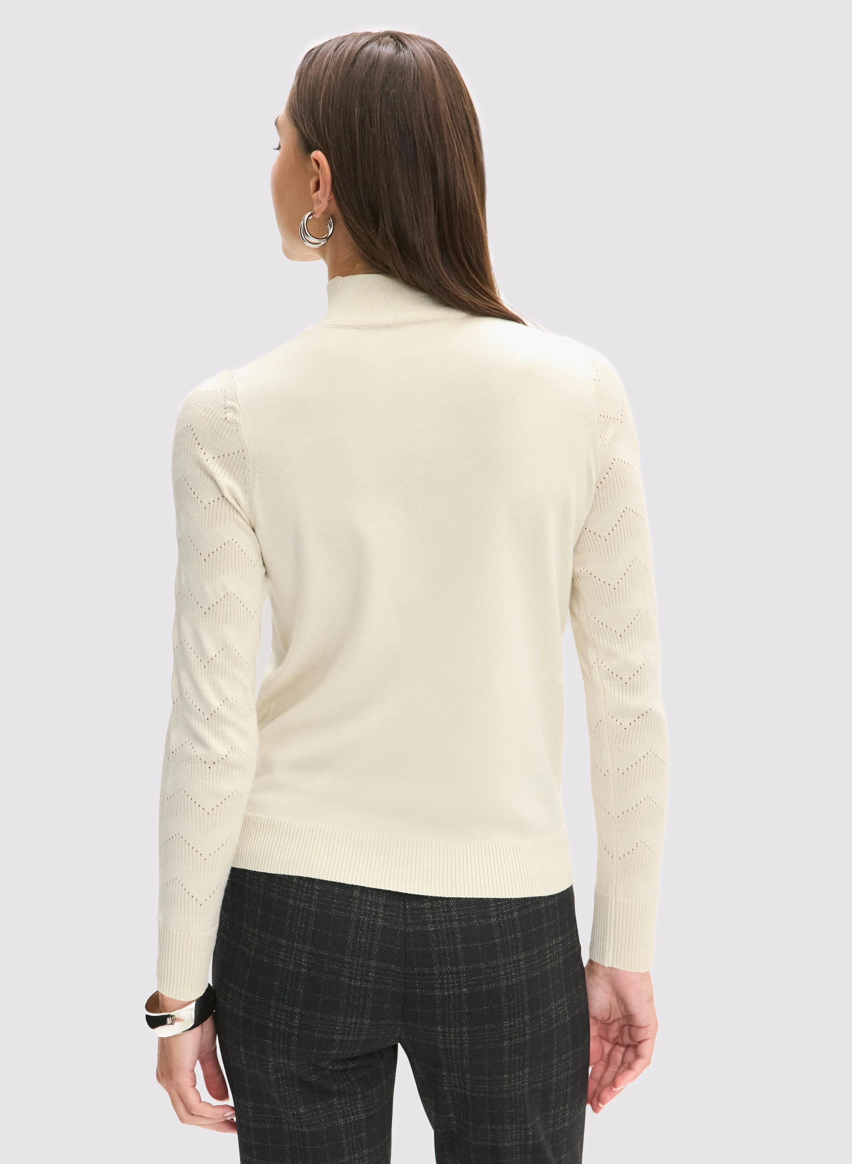 Embellished Funnel Neck Sweater sold by Laura product image thumbnail 4