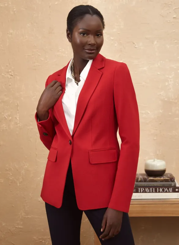 Notch Collar Blazer sold by Laura