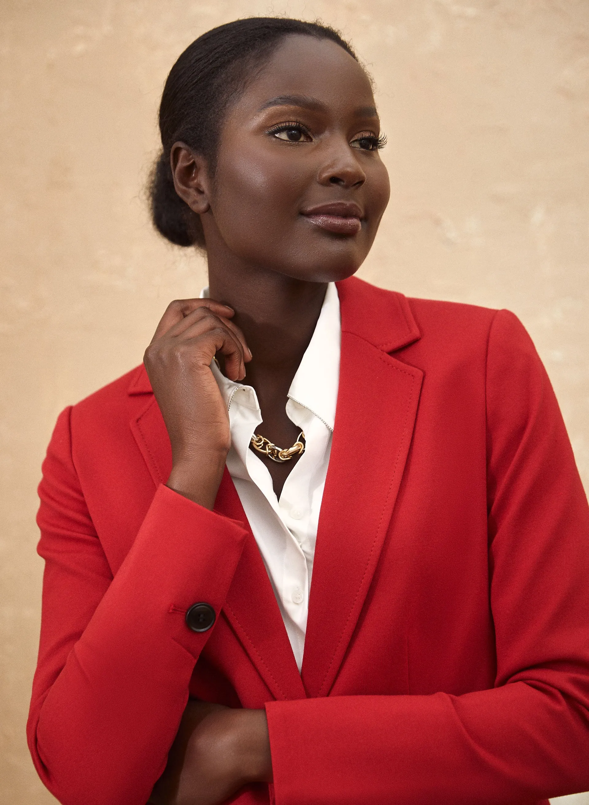 Notch Collar Blazer sold by Laura product image thumbnail 4