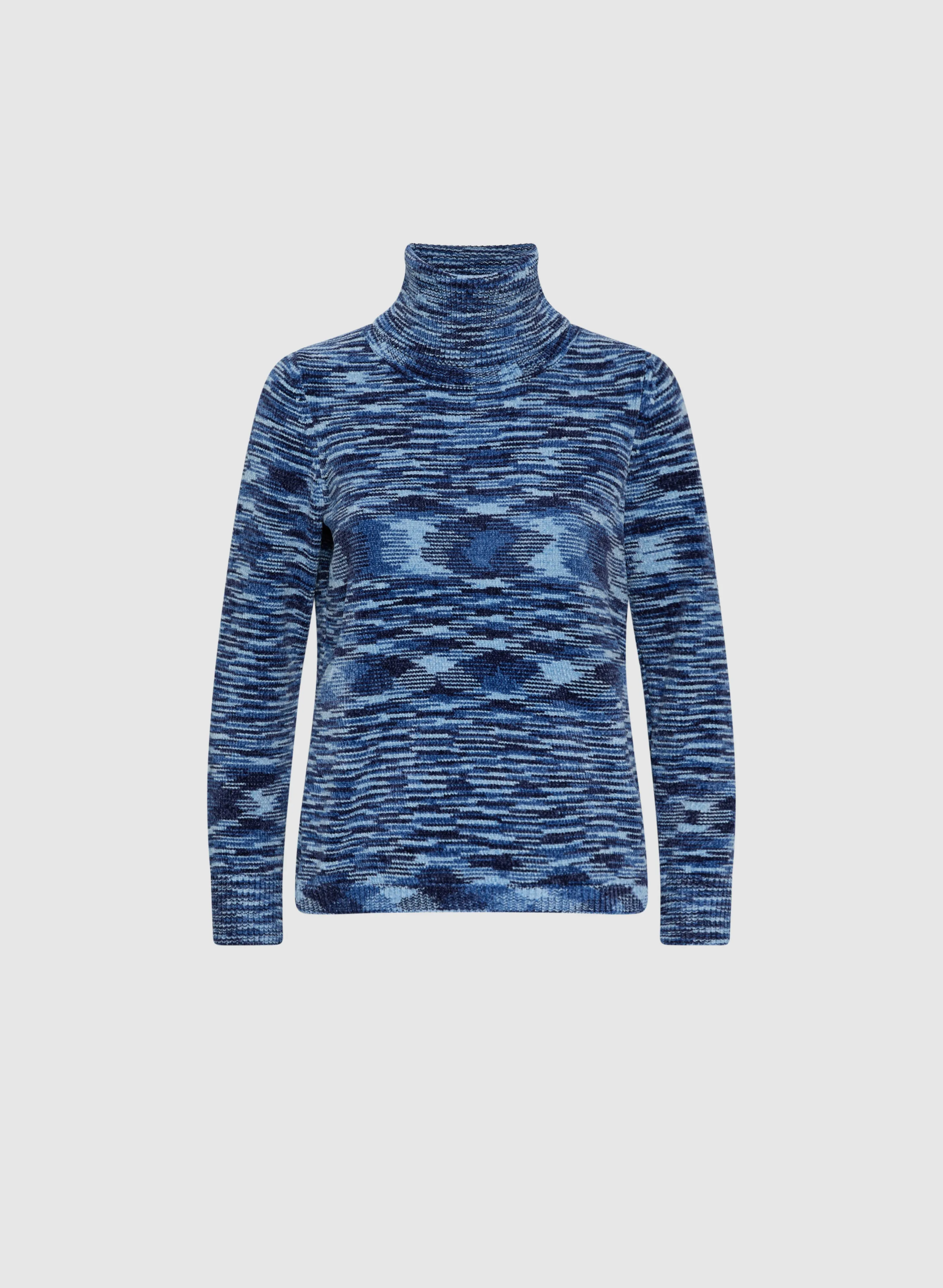 Marled Knit Cowl Neck Sweater sold by Laura product image thumbnail 5