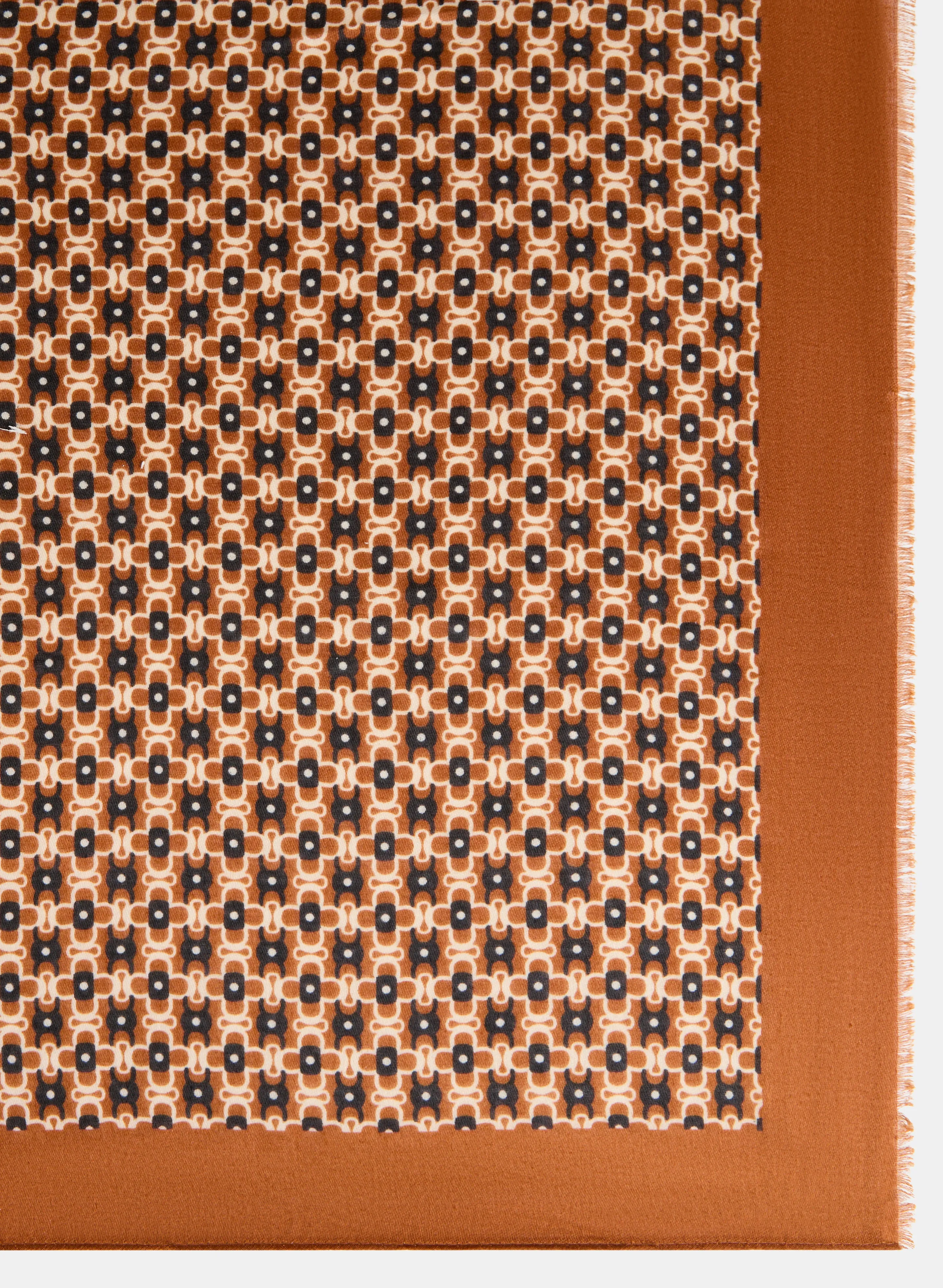 Floral Tile Print Scarf sold by Laura product image thumbnail 3