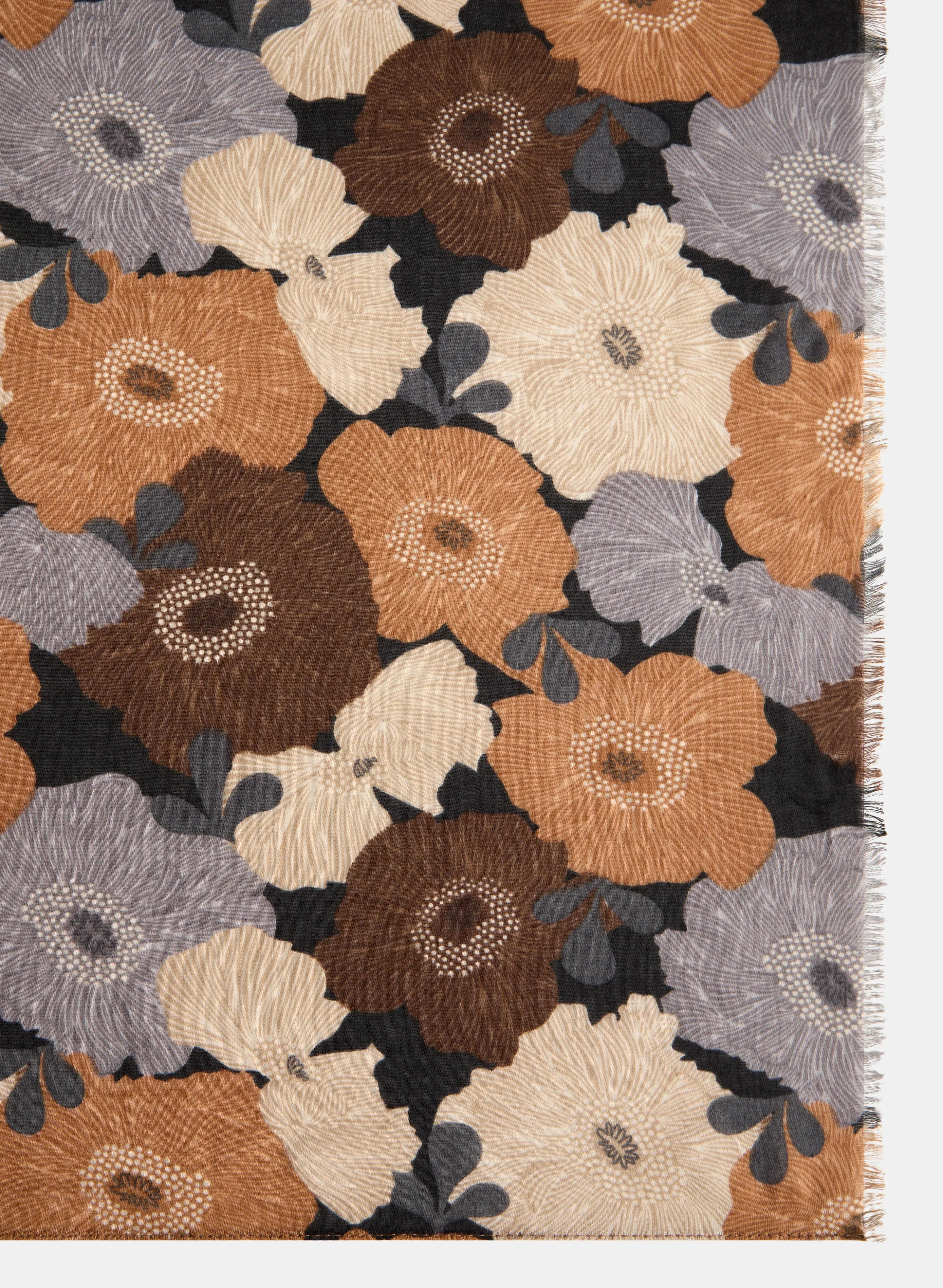 Floral Print Scarf sold by Laura product image thumbnail 3