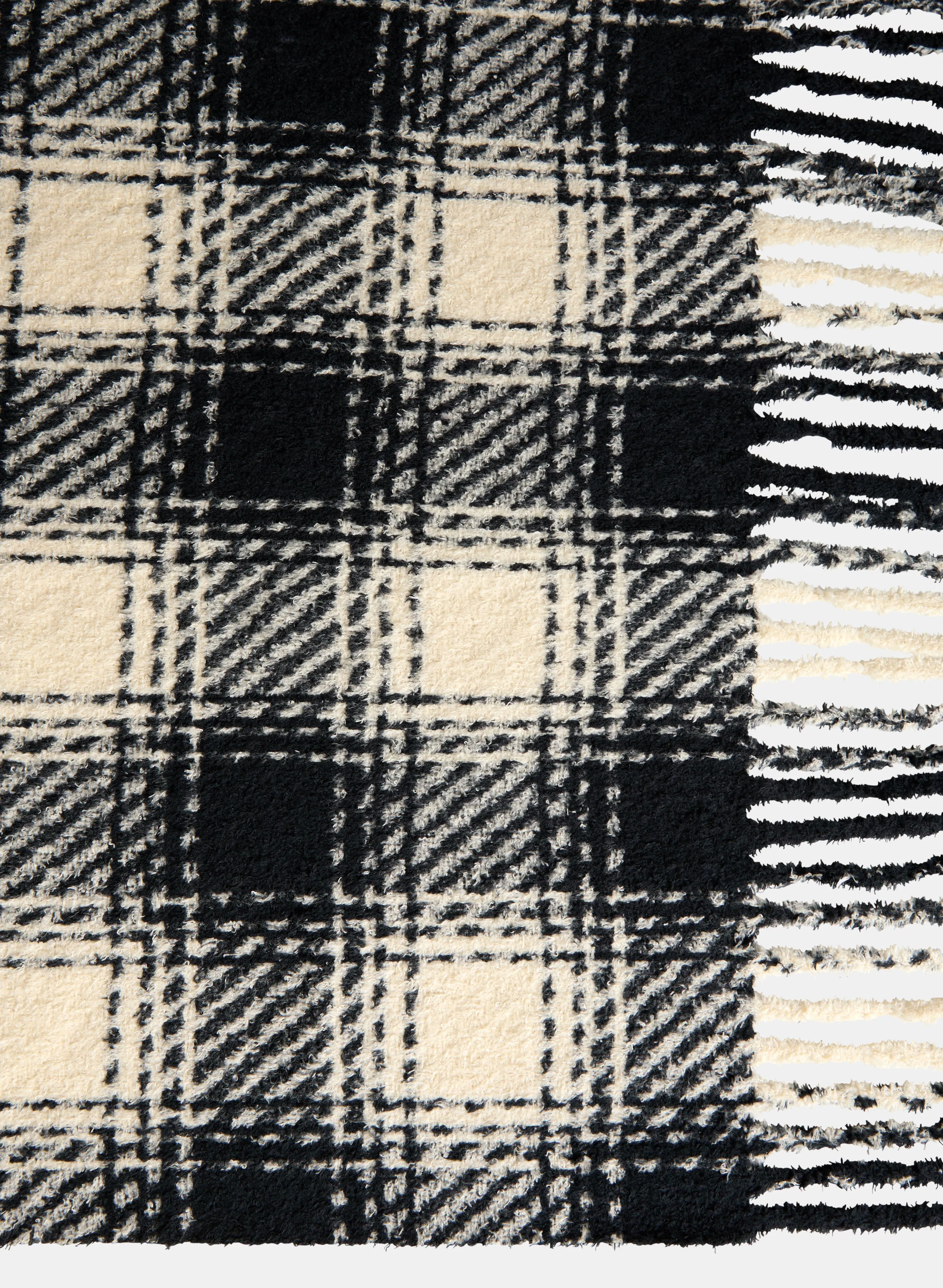 Plaid Print Scarf sold by Laura product image thumbnail 3