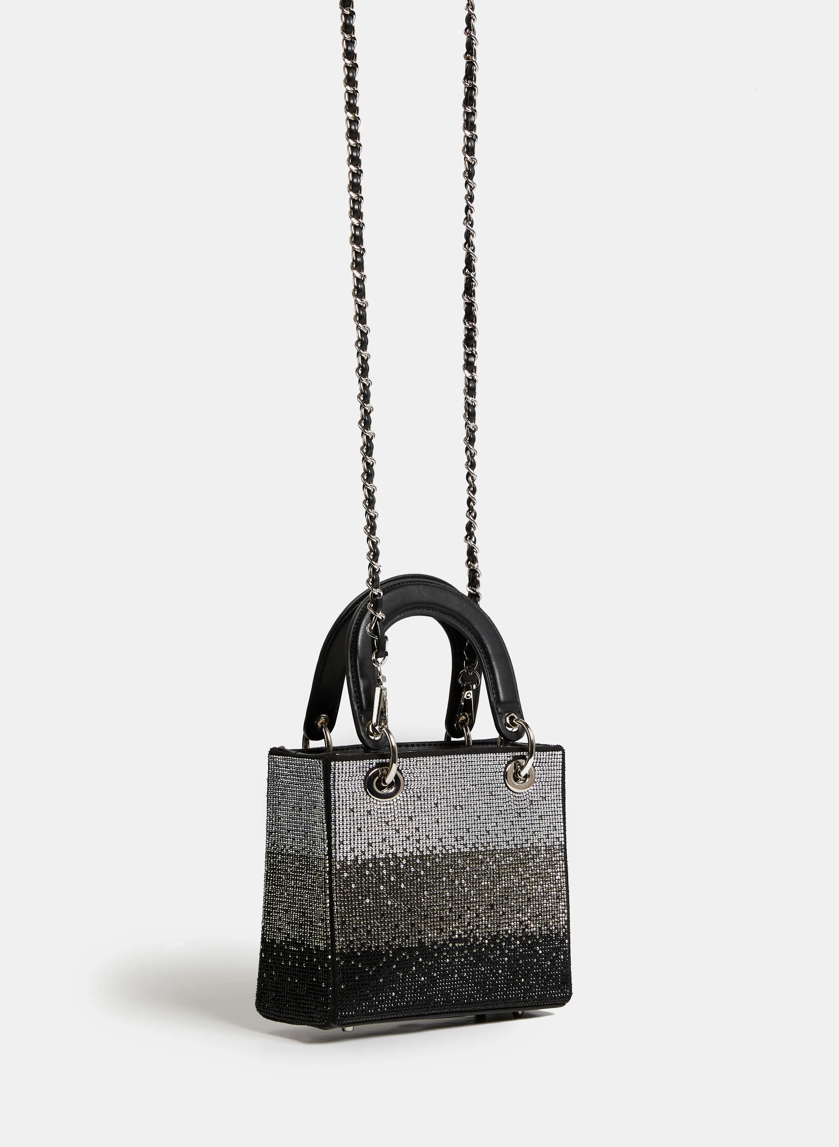 Crystal Embellished Box Clutch sold by Laura product image thumbnail 5