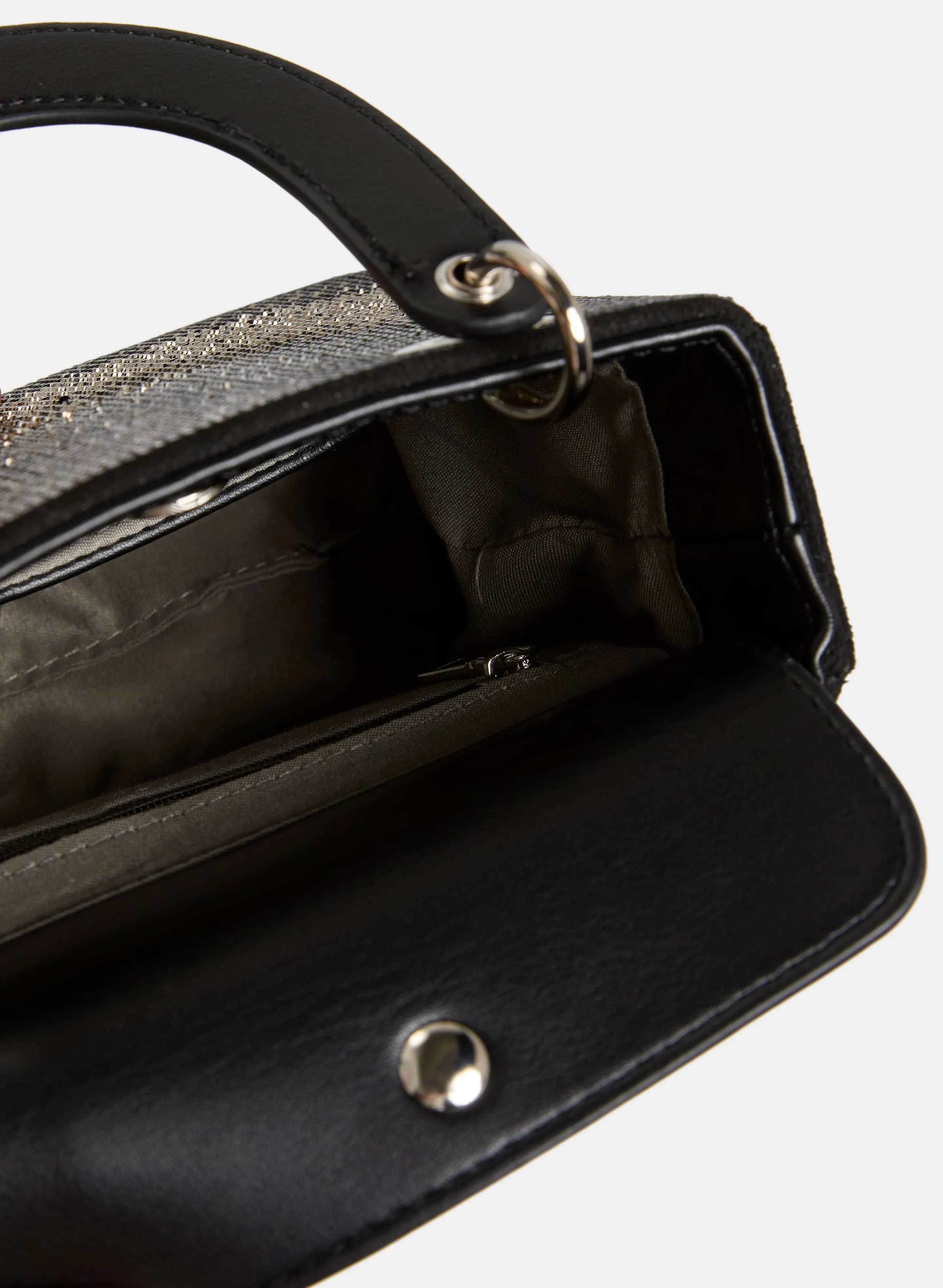 Crystal Embellished Box Clutch sold by Laura product image thumbnail 4