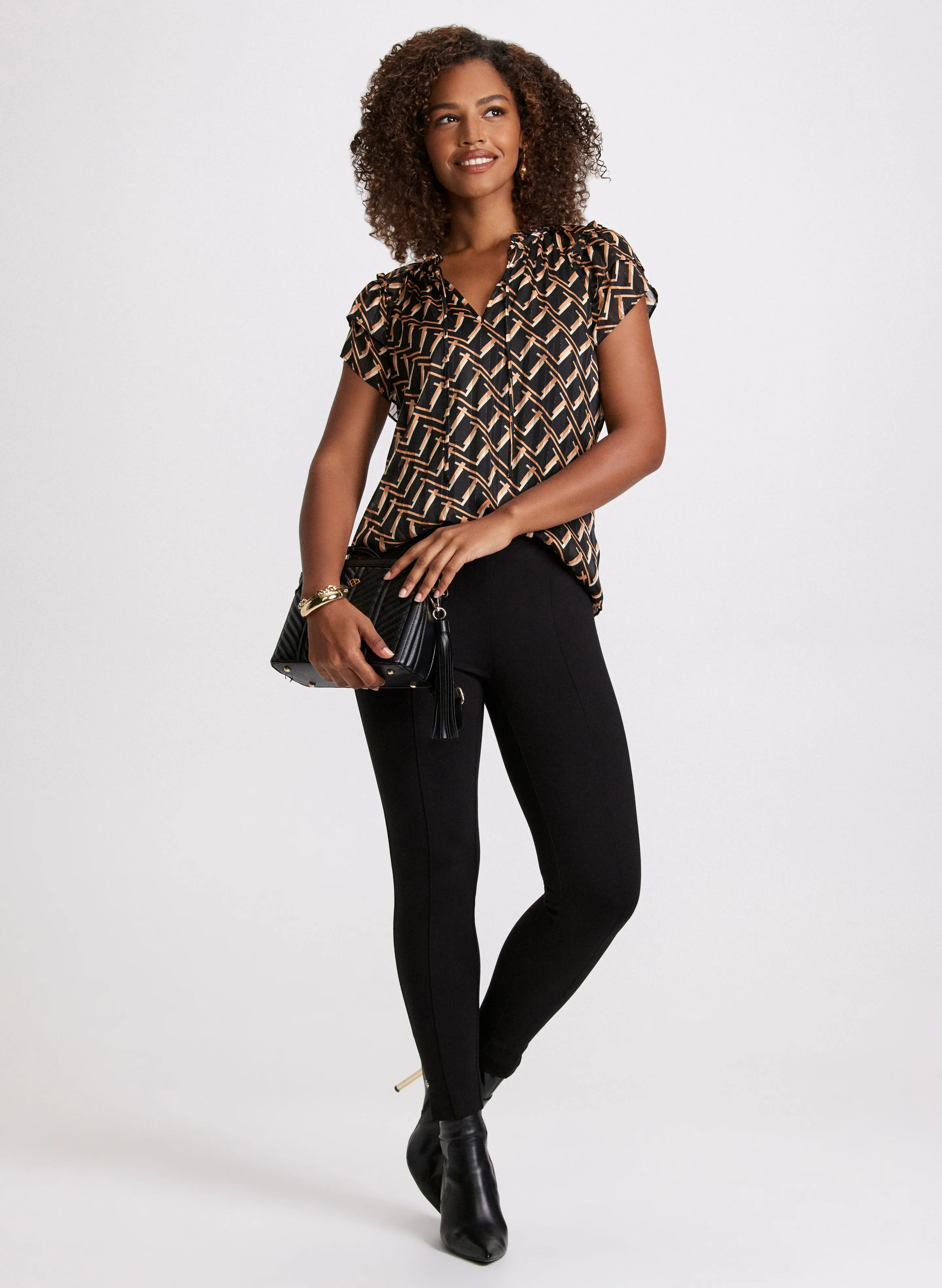 Geometric Print Blouse sold by Laura product image thumbnail 3