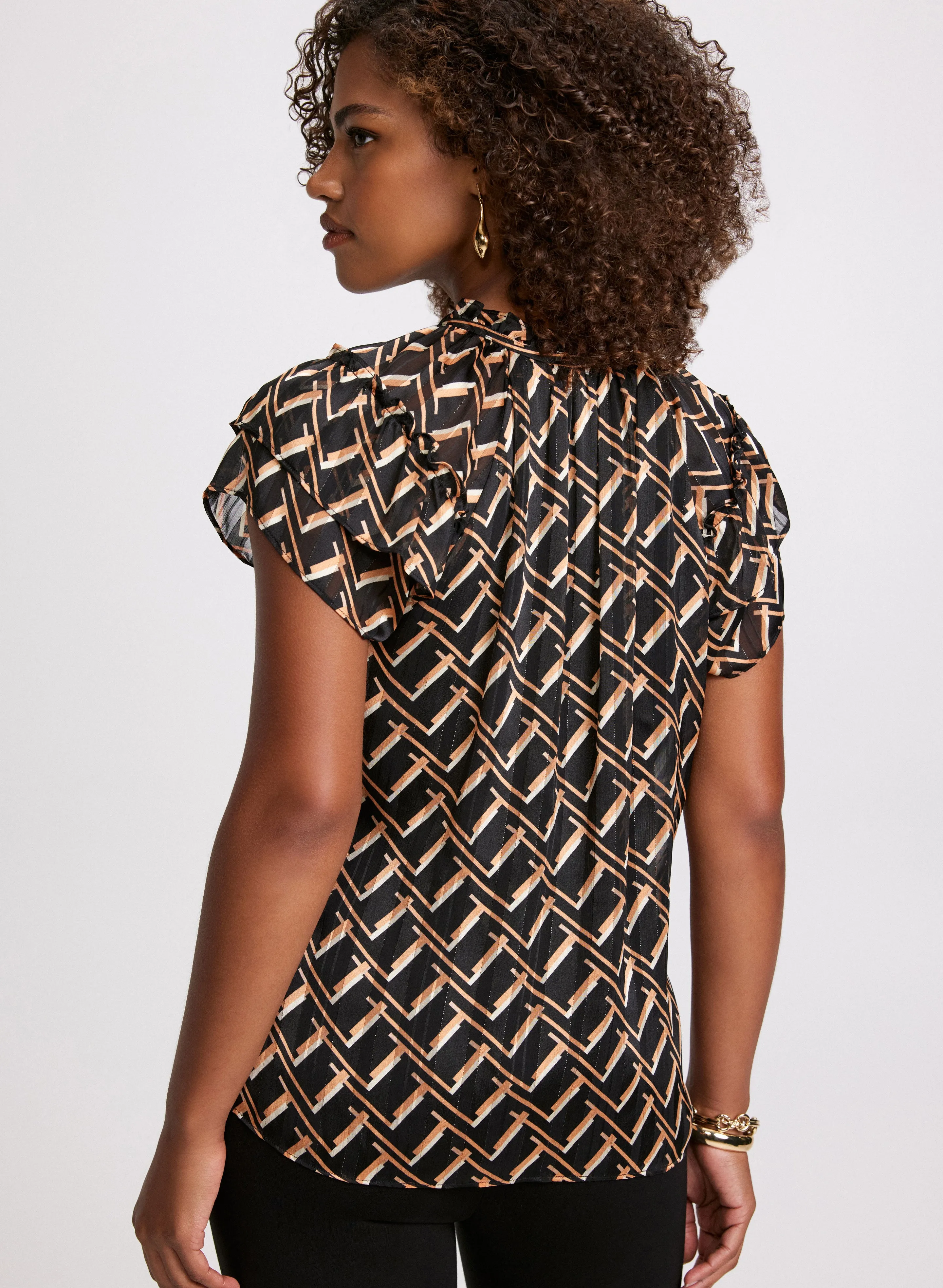 Geometric Print Blouse sold by Laura product image thumbnail 2