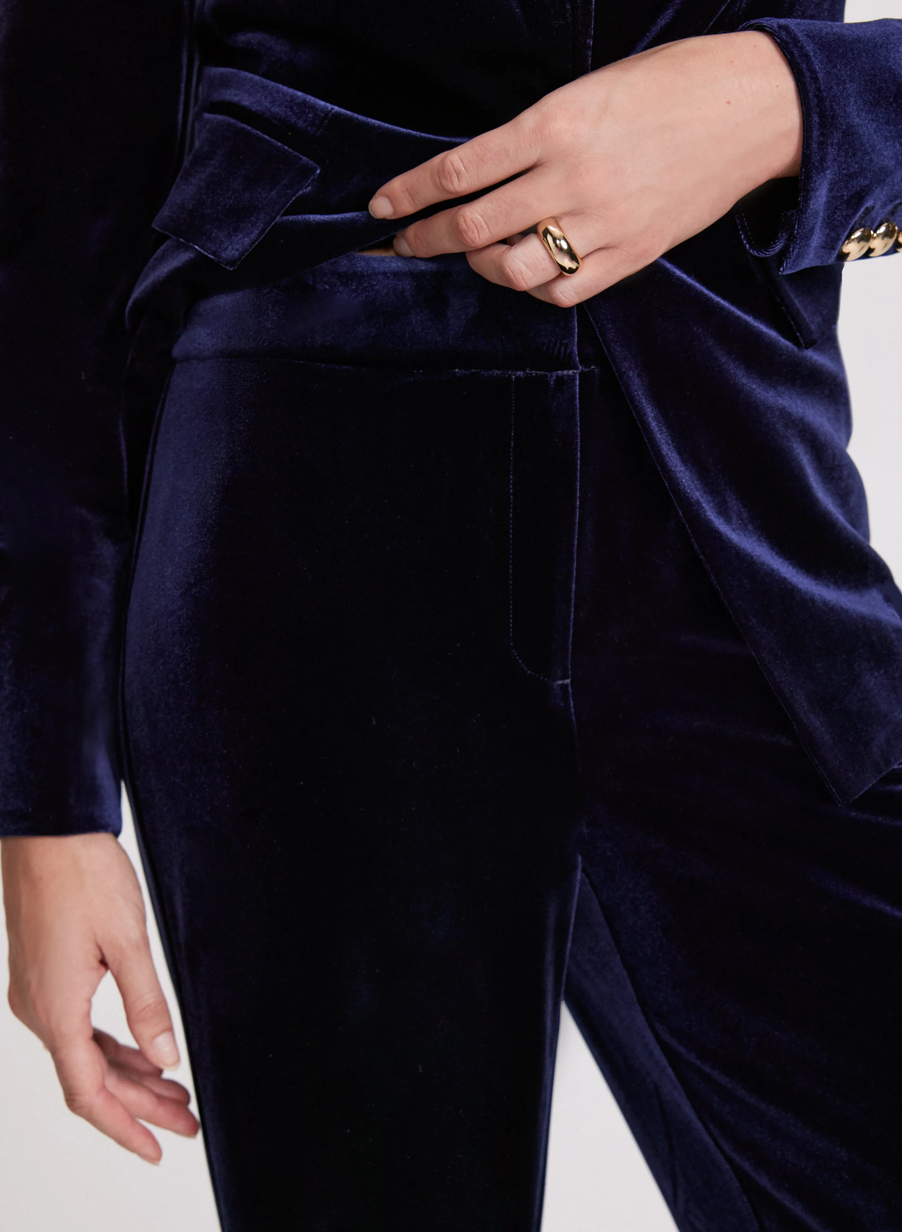 Olivia Velvet Wide Leg Pants - Regular sold by Laura product image thumbnail 5