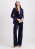 Velvet Flap Pocket Blazer sold by Laura