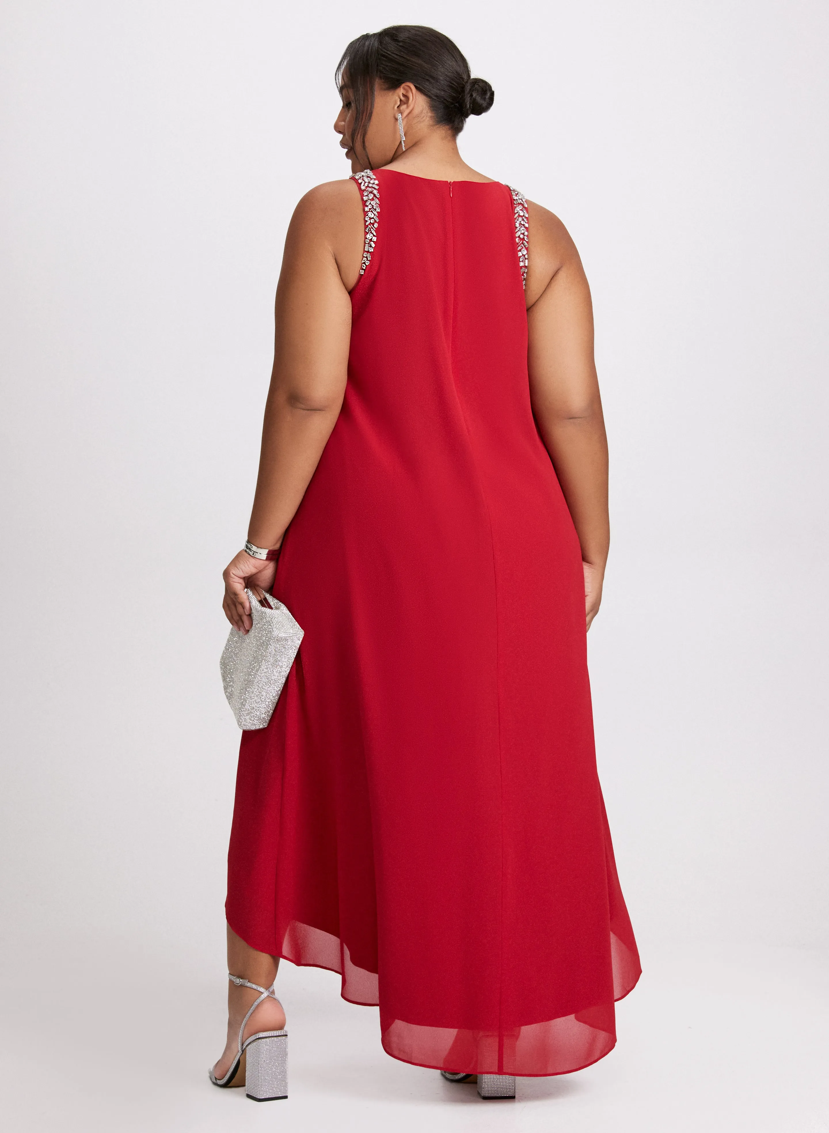 Sleeveless Chiffon Dress sold by Laura product image thumbnail 3