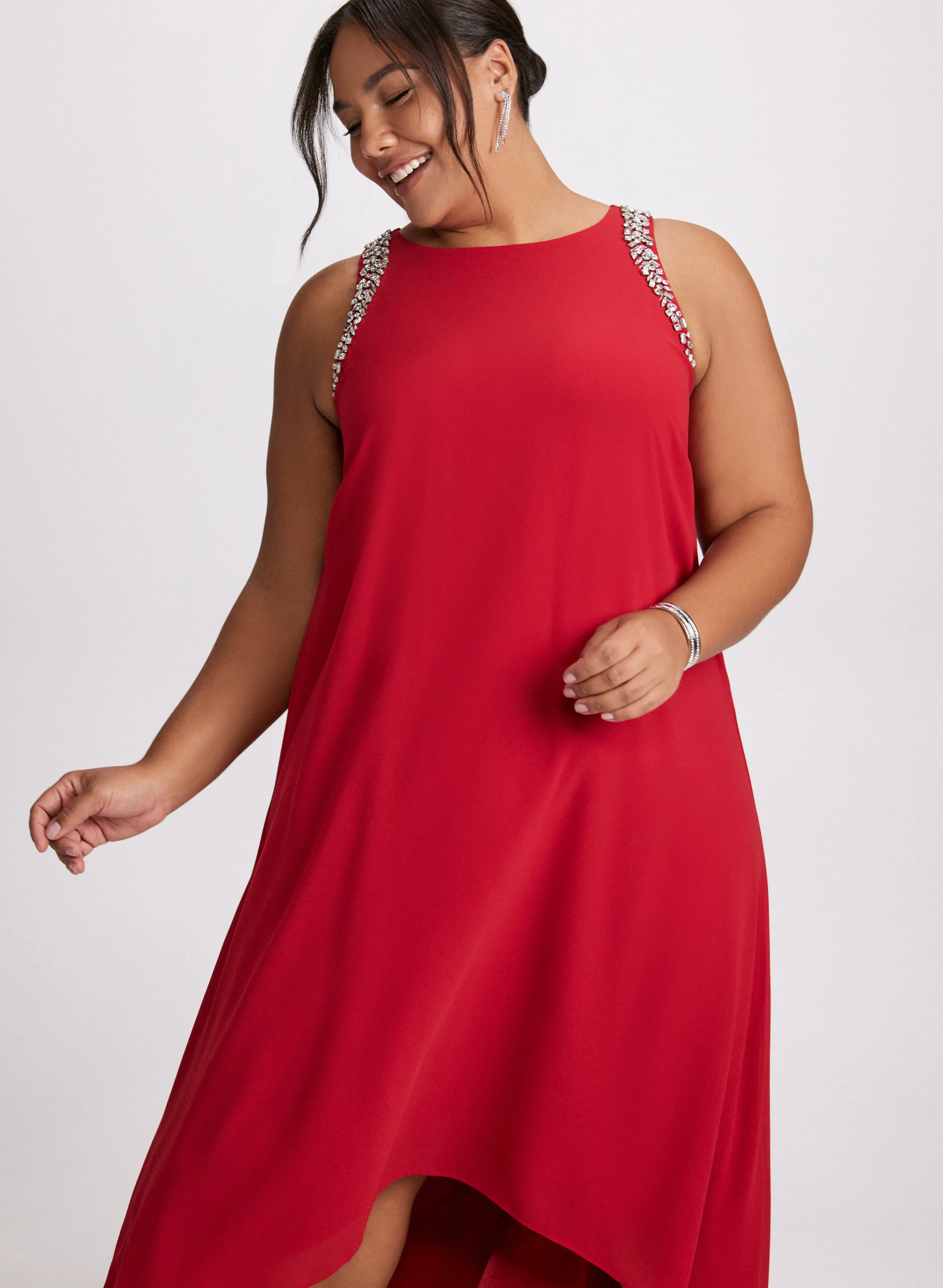 Sleeveless Chiffon Dress sold by Laura product image thumbnail 5