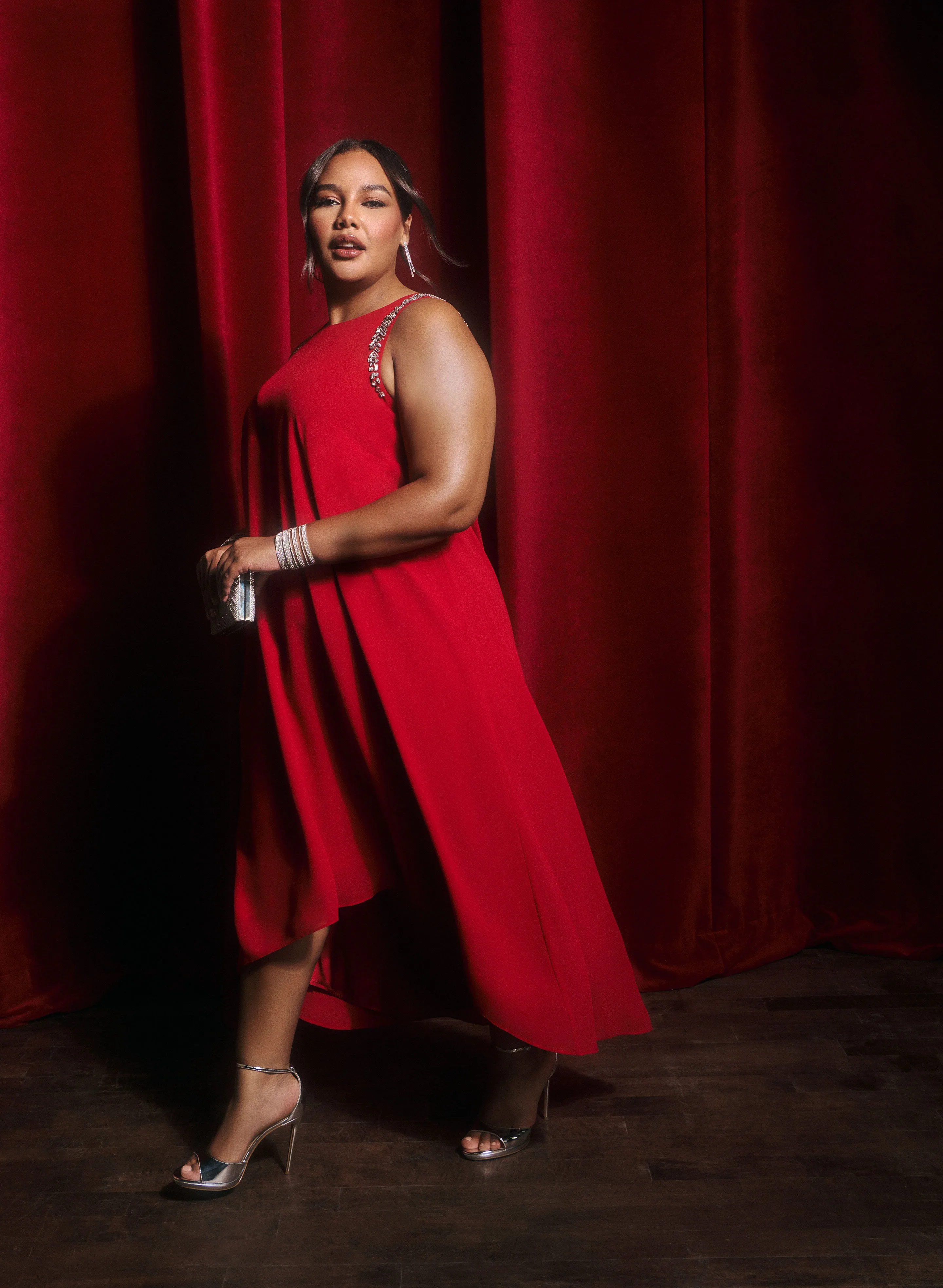 Sleeveless Chiffon Dress sold by Laura product image thumbnail 4