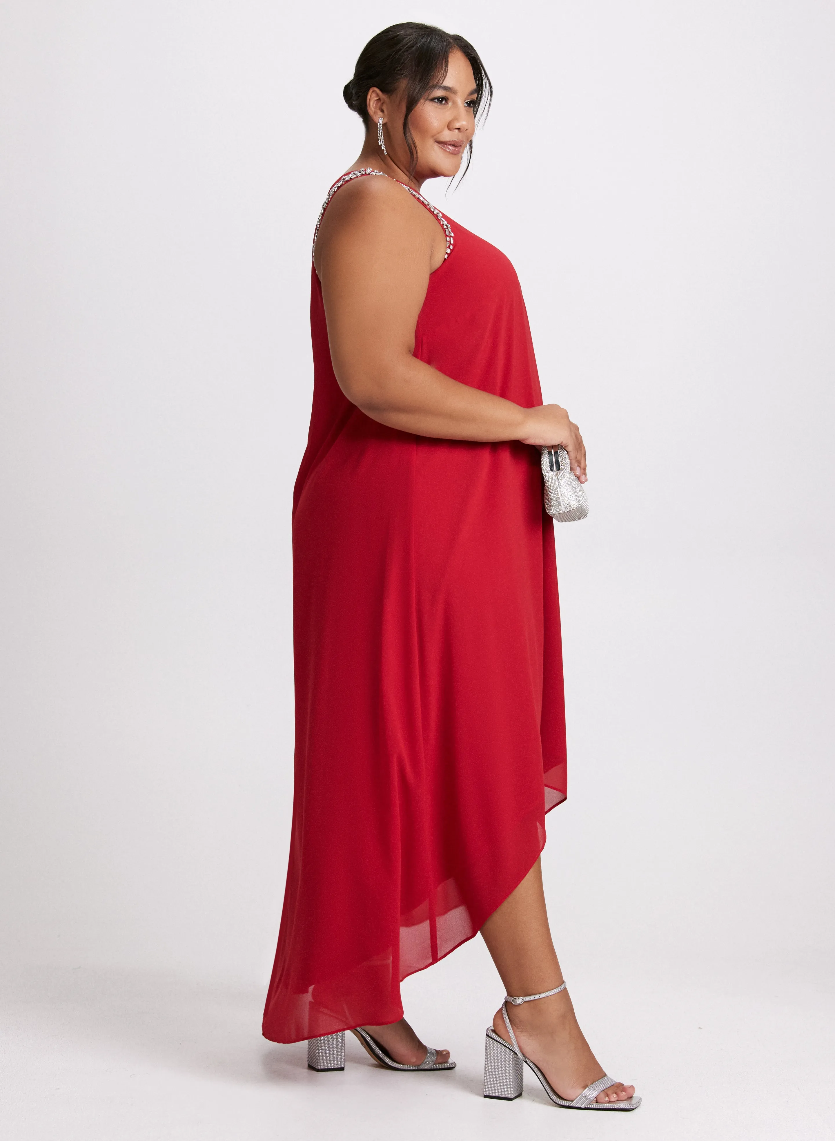 Sleeveless Chiffon Dress sold by Laura product image thumbnail 2