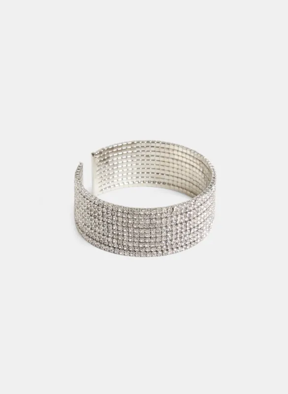 Crystal Cuff Bracelet sold by Laura
