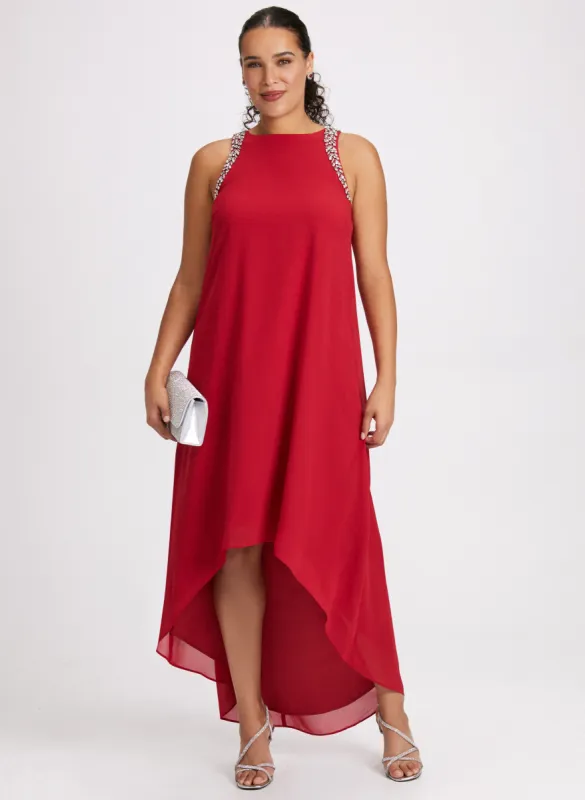 Sleeveless Chiffon Dress sold by Laura