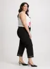 Lace Hem Pull-On Ankle Pants sold by Laura