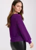 Marled Metallic Knit Top sold by Laura