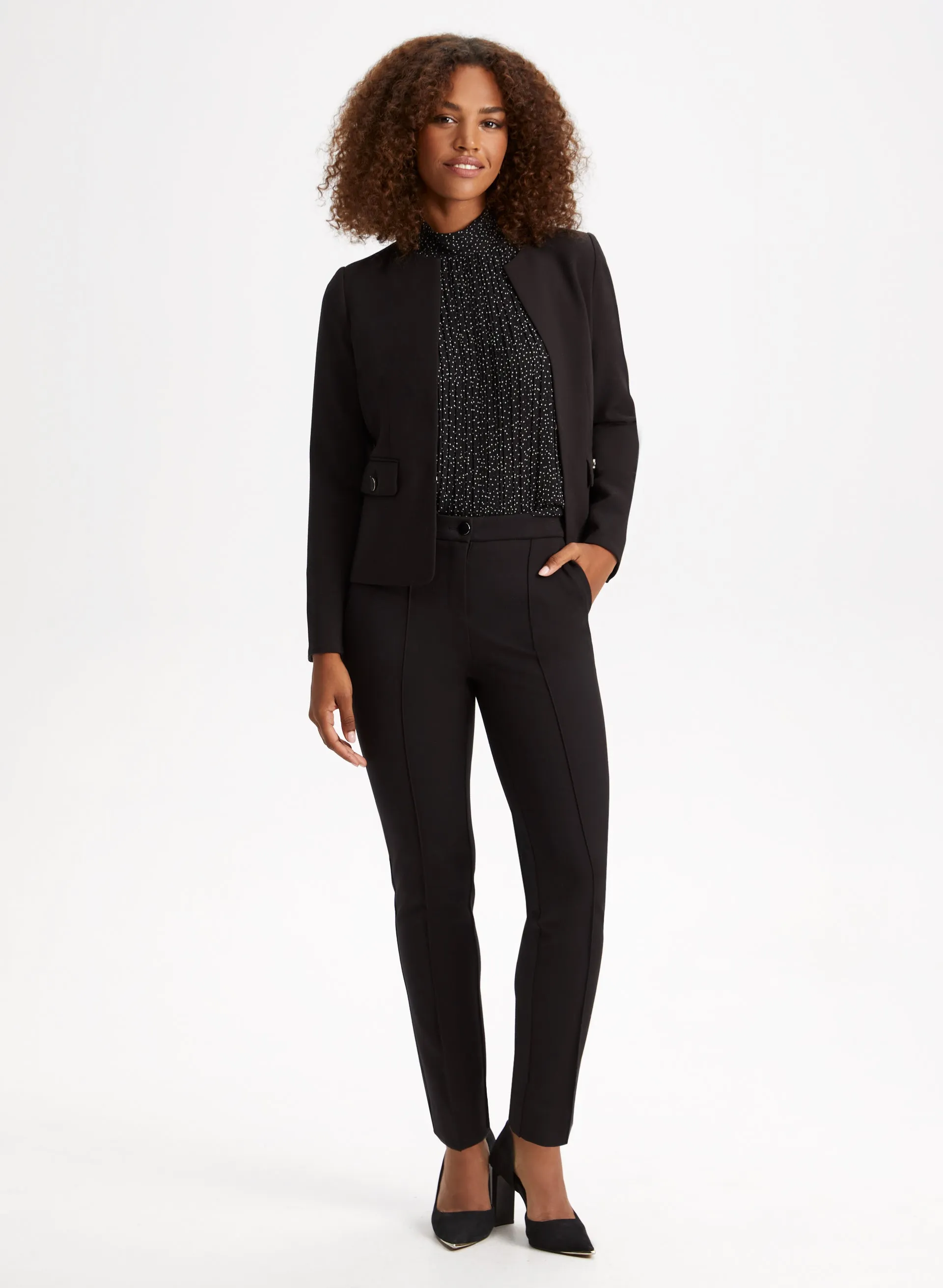 Signature Fit Straight Leg Pants sold by Laura product image thumbnail 3