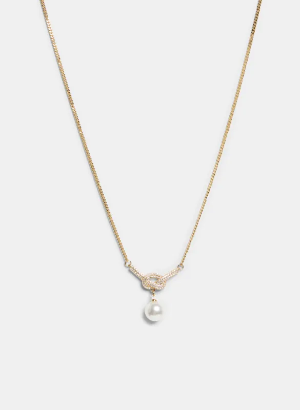 Pearl Pendant Necklace sold by Laura