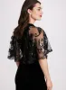 Sheer Mesh Capelet sold by Laura