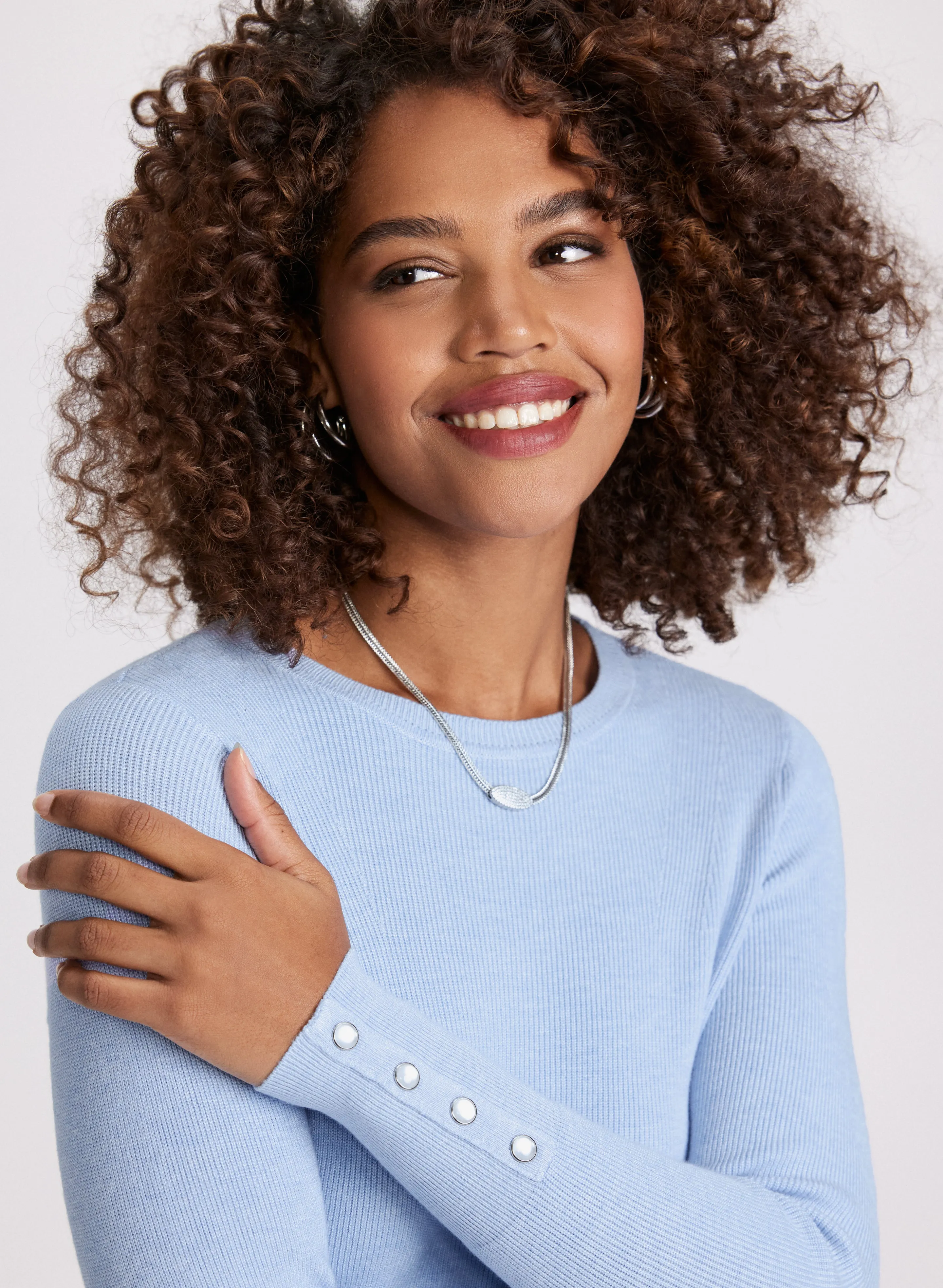 Rib Knit Sweater sold by Laura product image thumbnail 4