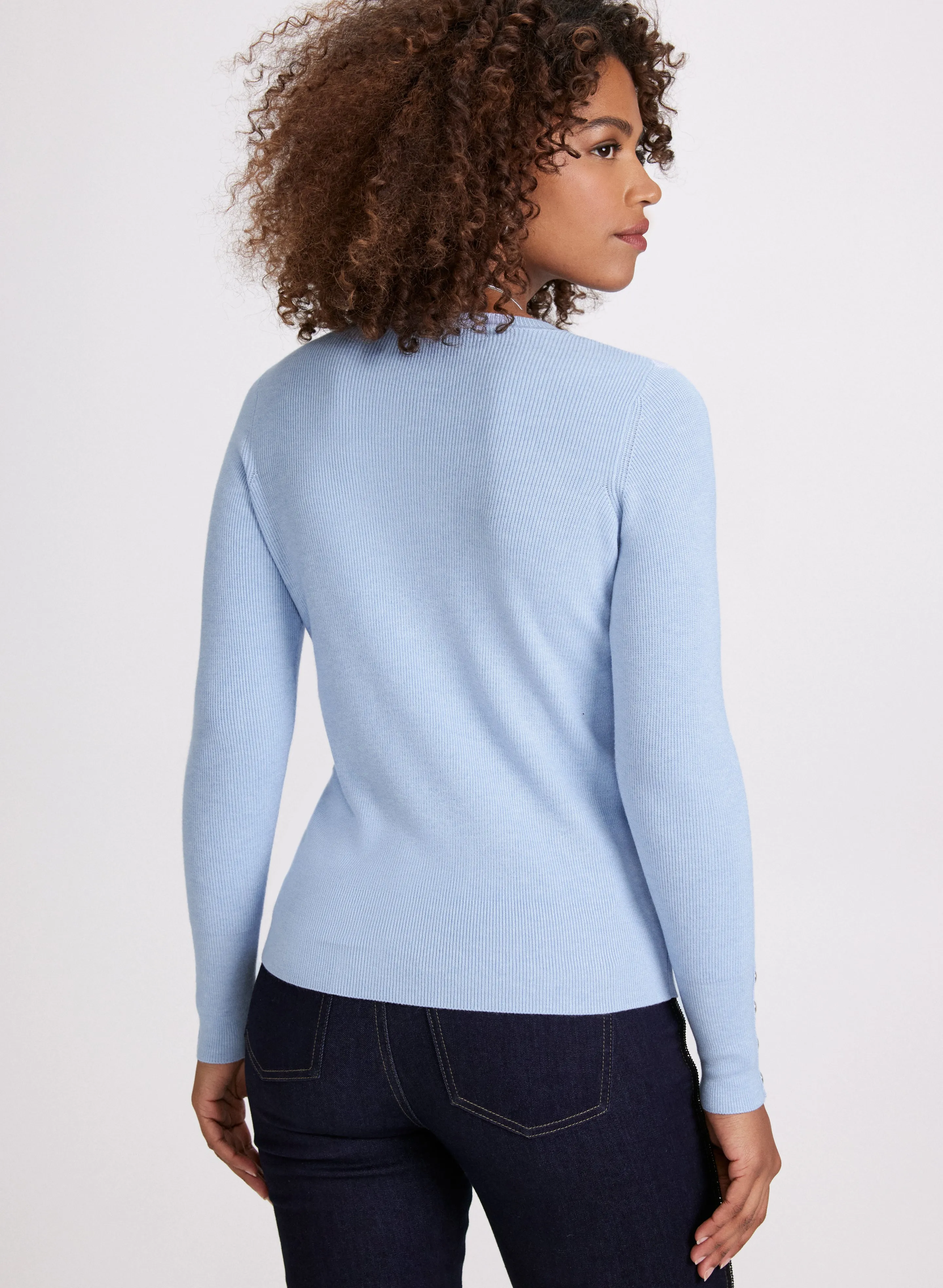 Rib Knit Sweater sold by Laura product image thumbnail 2