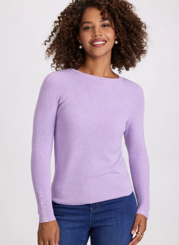 Rib Knit Sweater sold by Laura