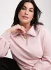 Zip-Neck Pullover Top sold by Laura
