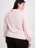 Zip-Neck Pullover Top sold by Laura