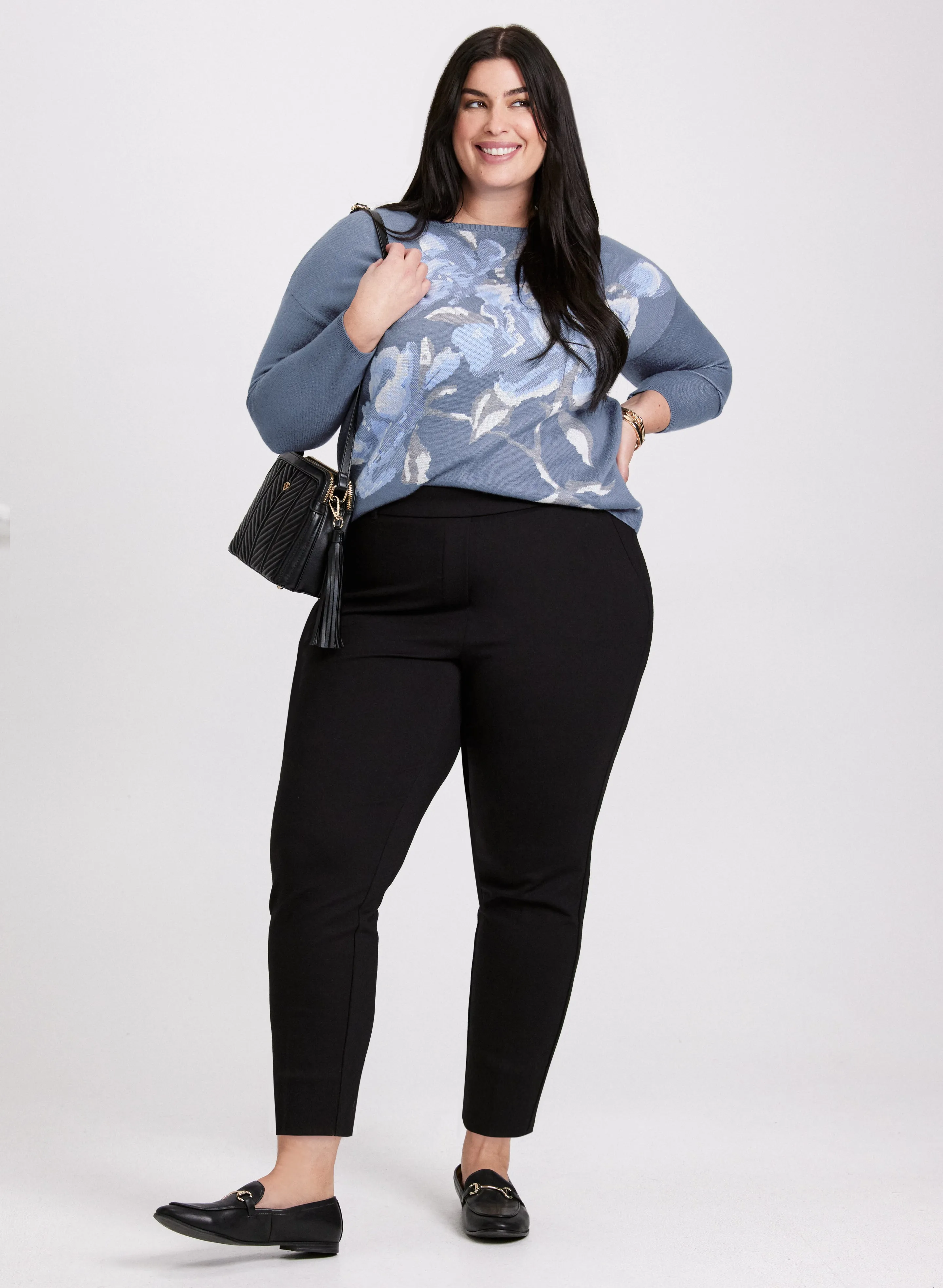 Floral Print Knit Sweater sold by Laura product image thumbnail 3