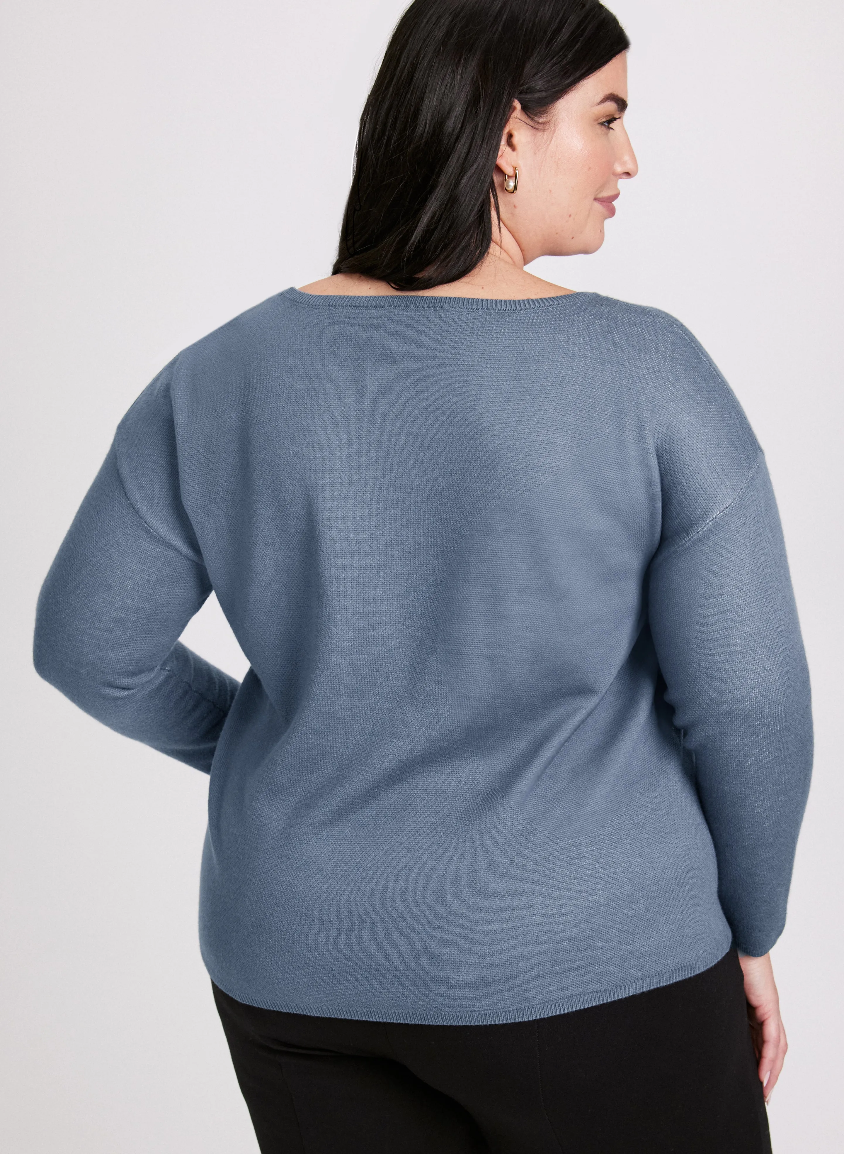 Floral Print Knit Sweater sold by Laura product image thumbnail 4