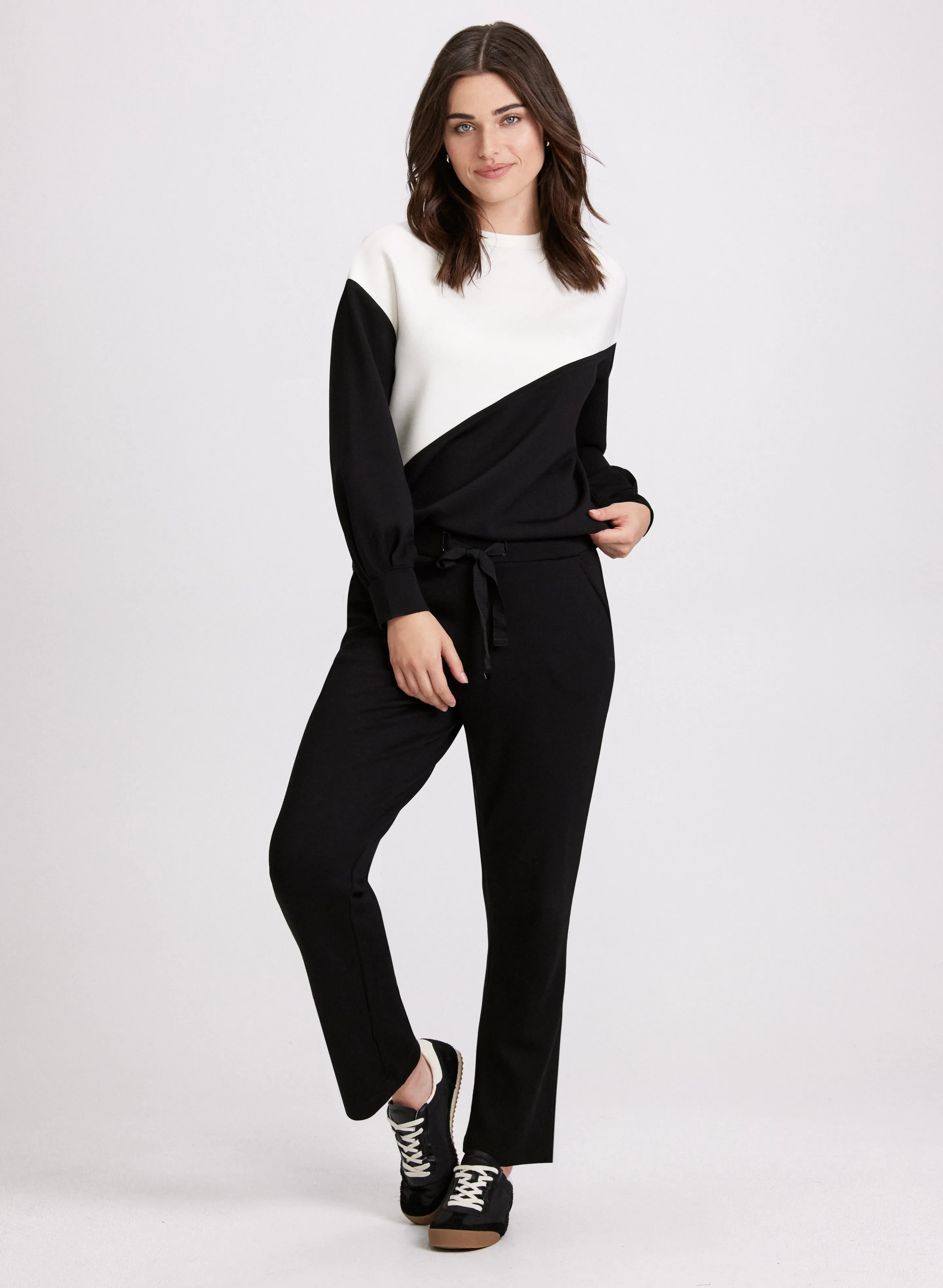 Colour-Block Long Sleeve Top sold by Laura product image thumbnail 3
