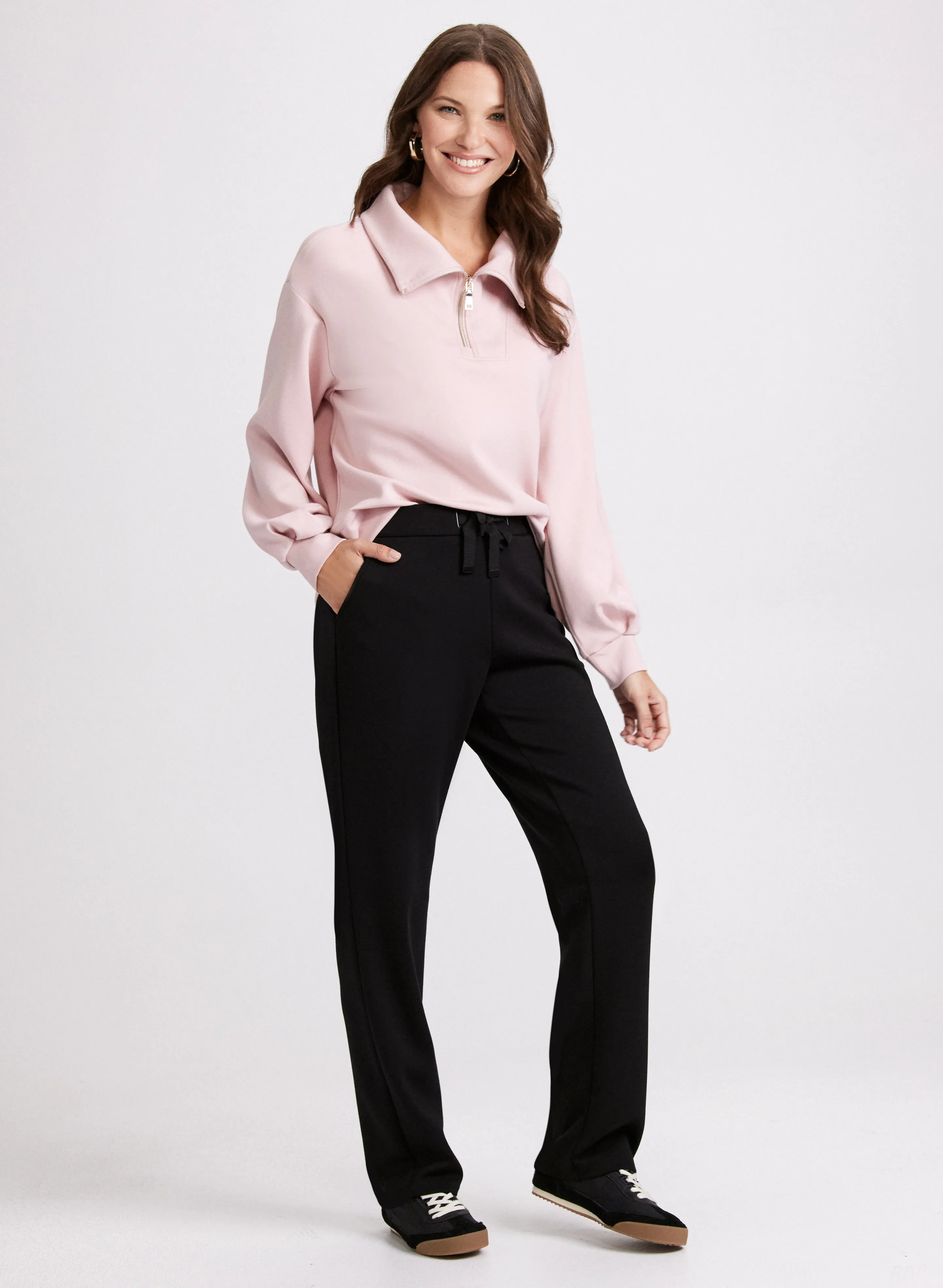 Zip-Neck Pullover Top sold by Laura product image thumbnail 4