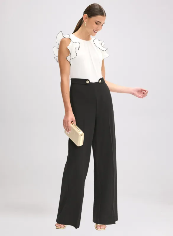 Sleeveless Wide-Leg Jumpsuit sold by Laura