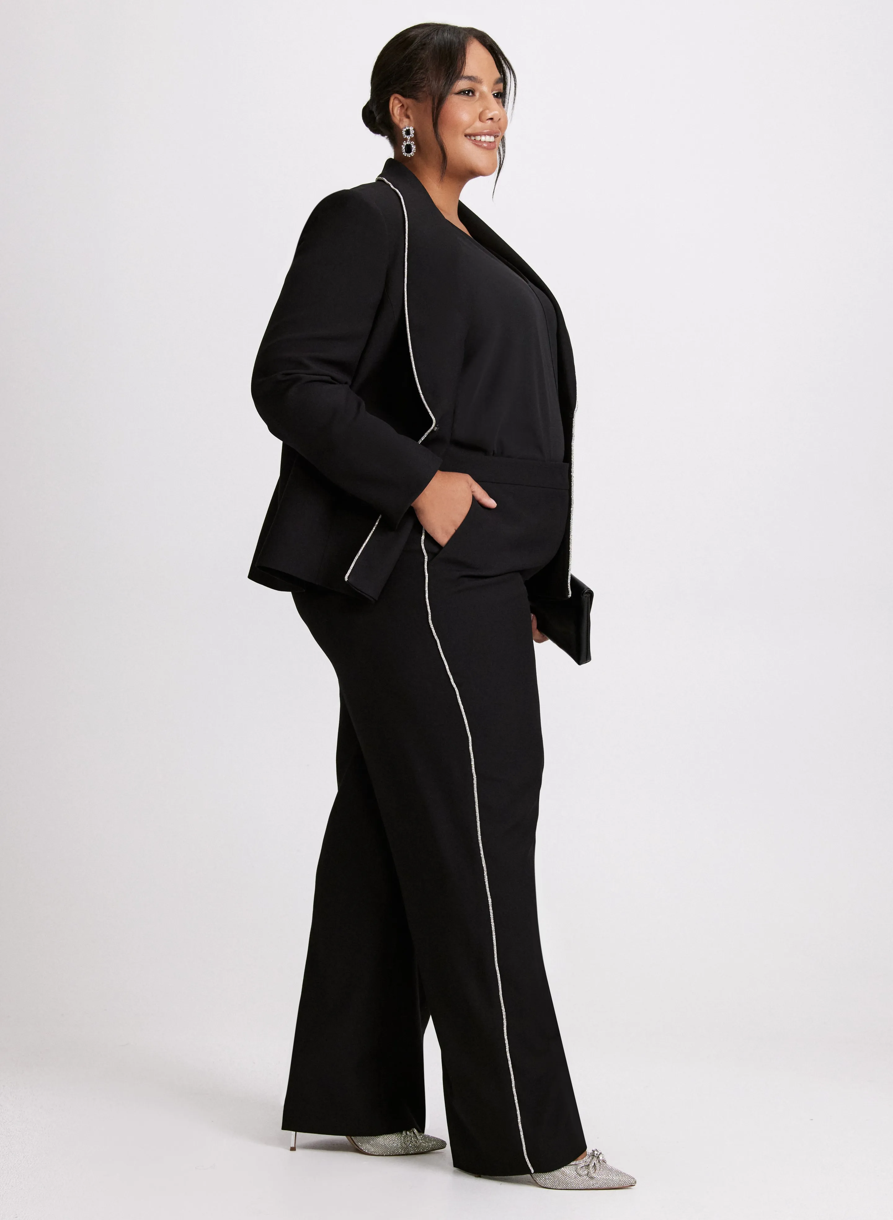 Crystal Detail Pants sold by Laura product image thumbnail 4