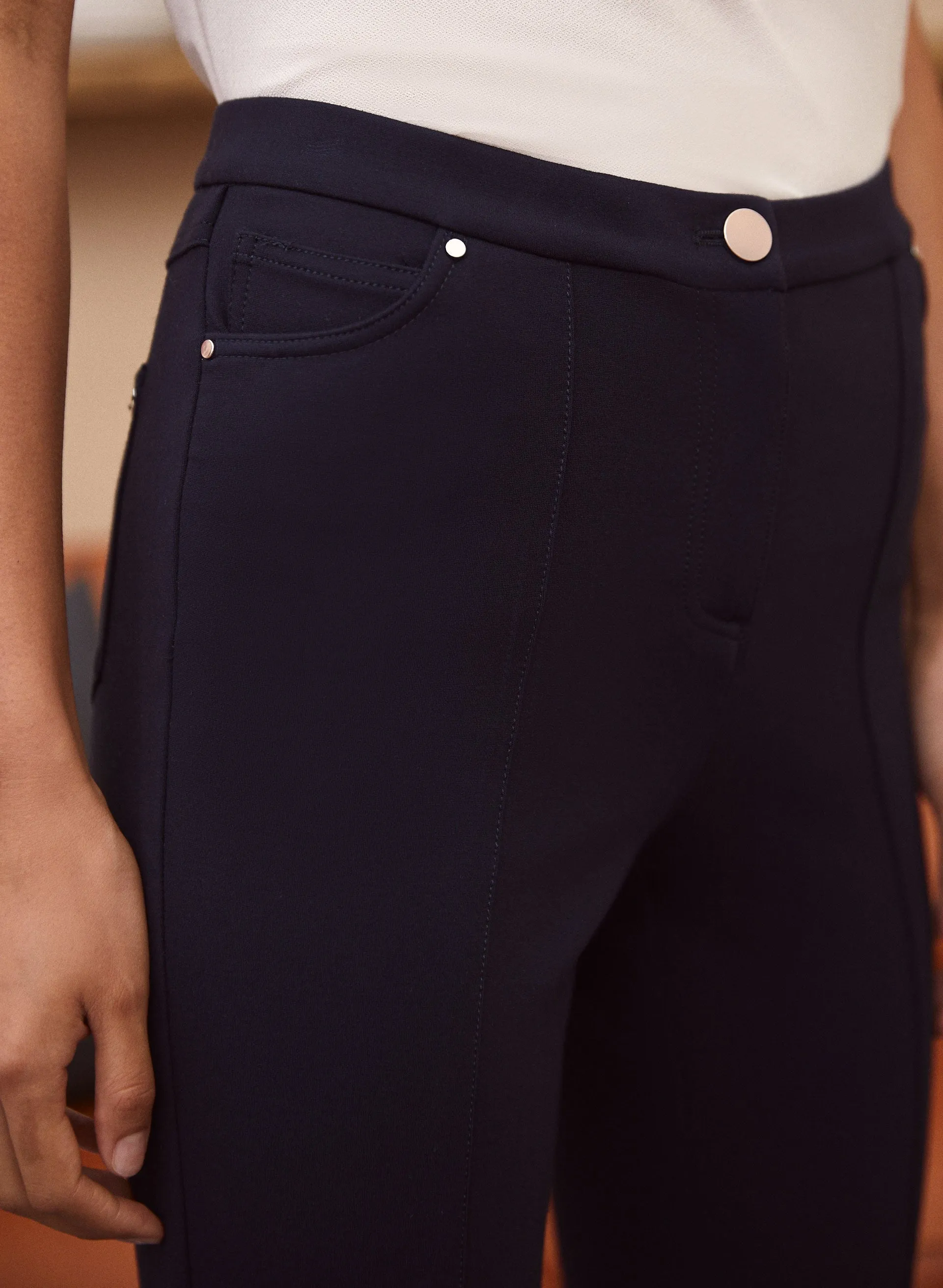 Signature Fit Straight Leg Pants sold by Laura product image thumbnail 4