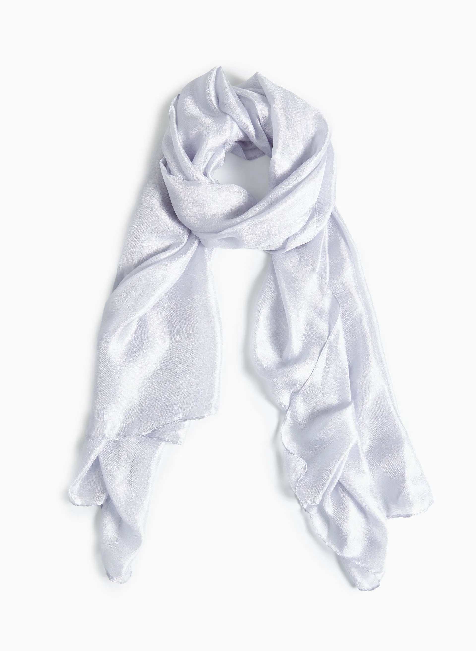 Silky Crinkle Effect Shawl sold by Laura