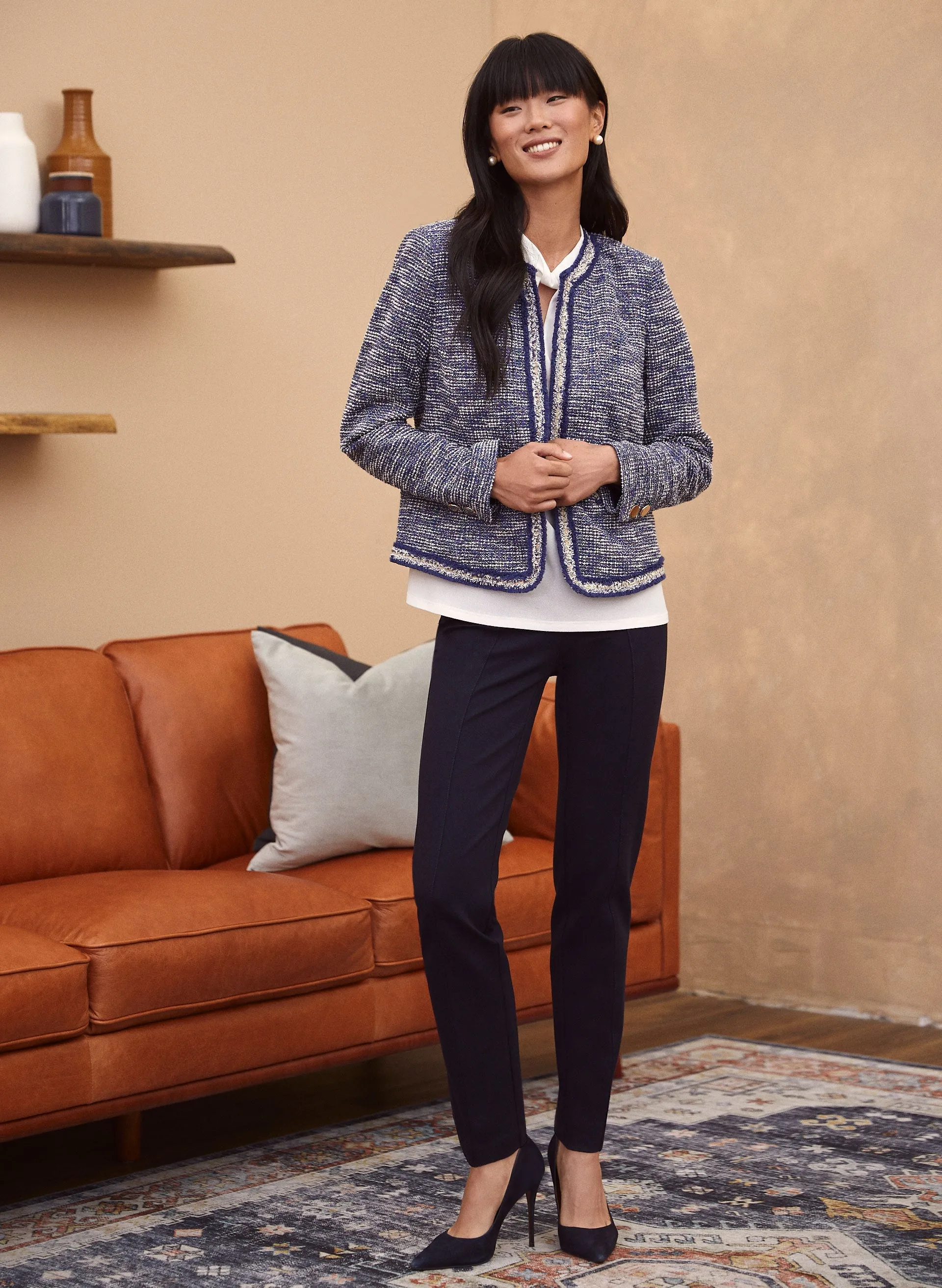 Signature Fit Straight Leg Pants sold by Laura product image thumbnail 3