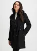 Belted Stretch Wool Blend Coat sold by Laura