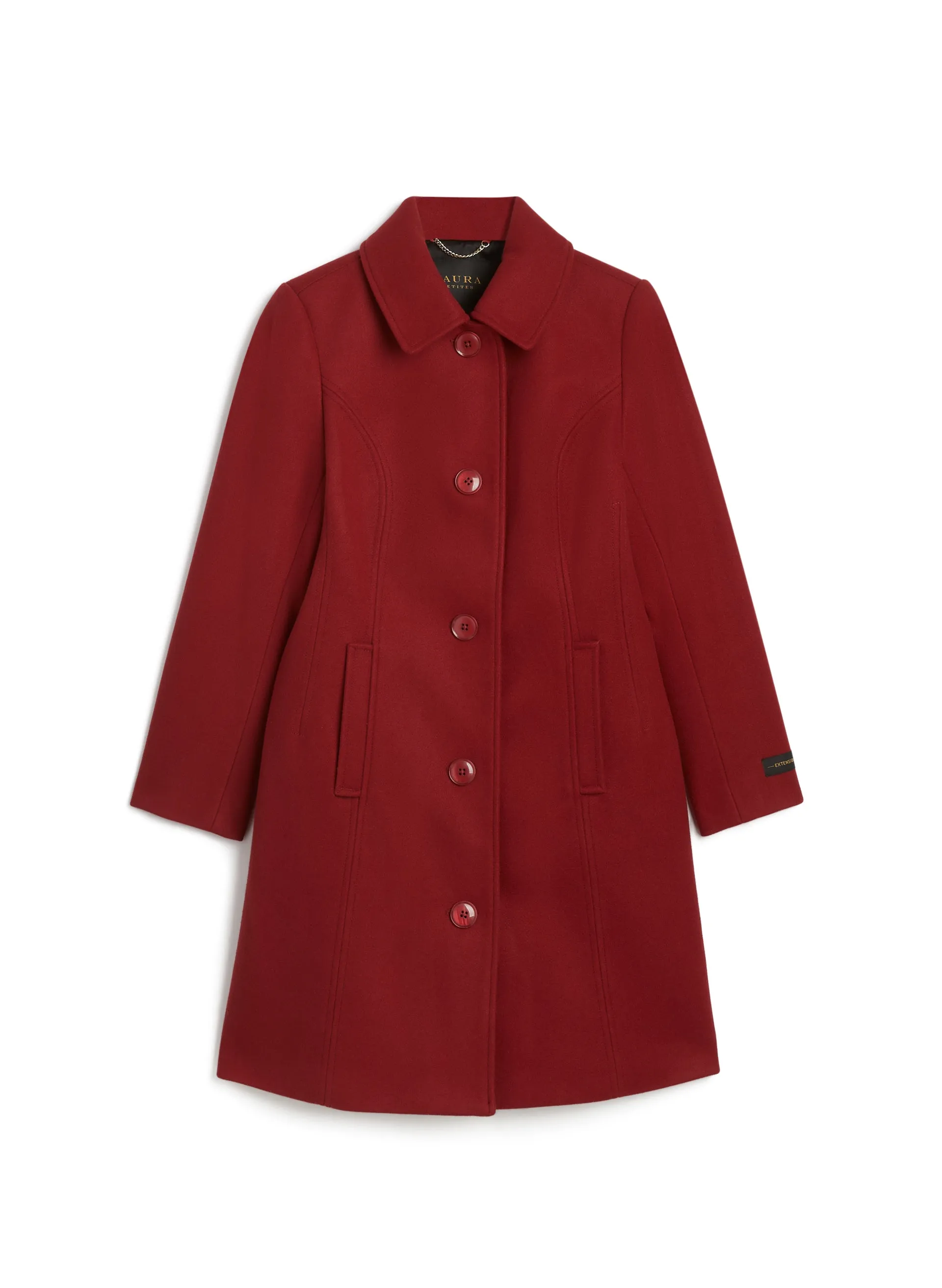 Club Collar Wool Blend Coat sold by Laura product image thumbnail 5