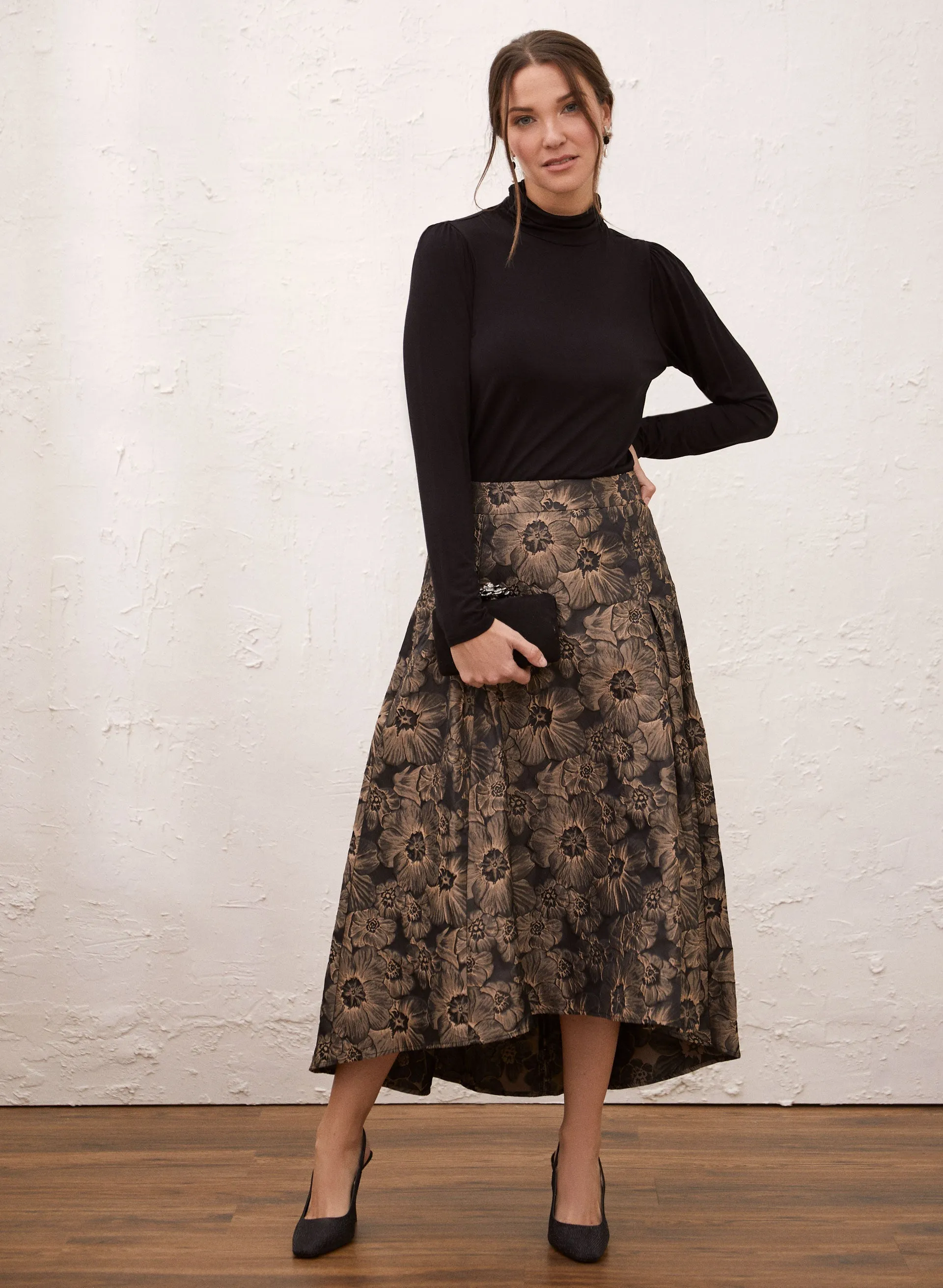 Floral Print Skirt sold by Laura product image thumbnail 3