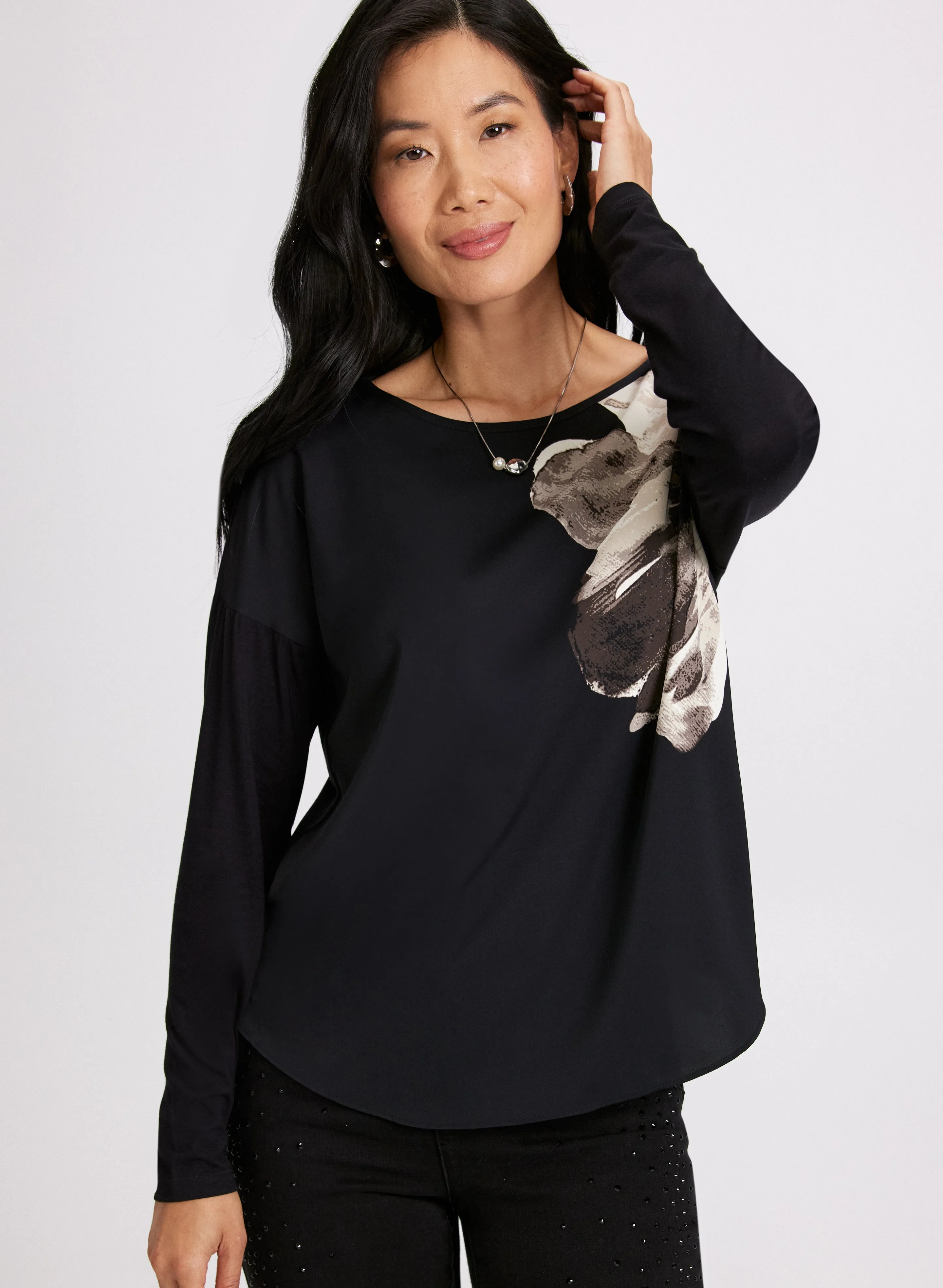 Floral Print Top sold by Laura product image thumbnail 5