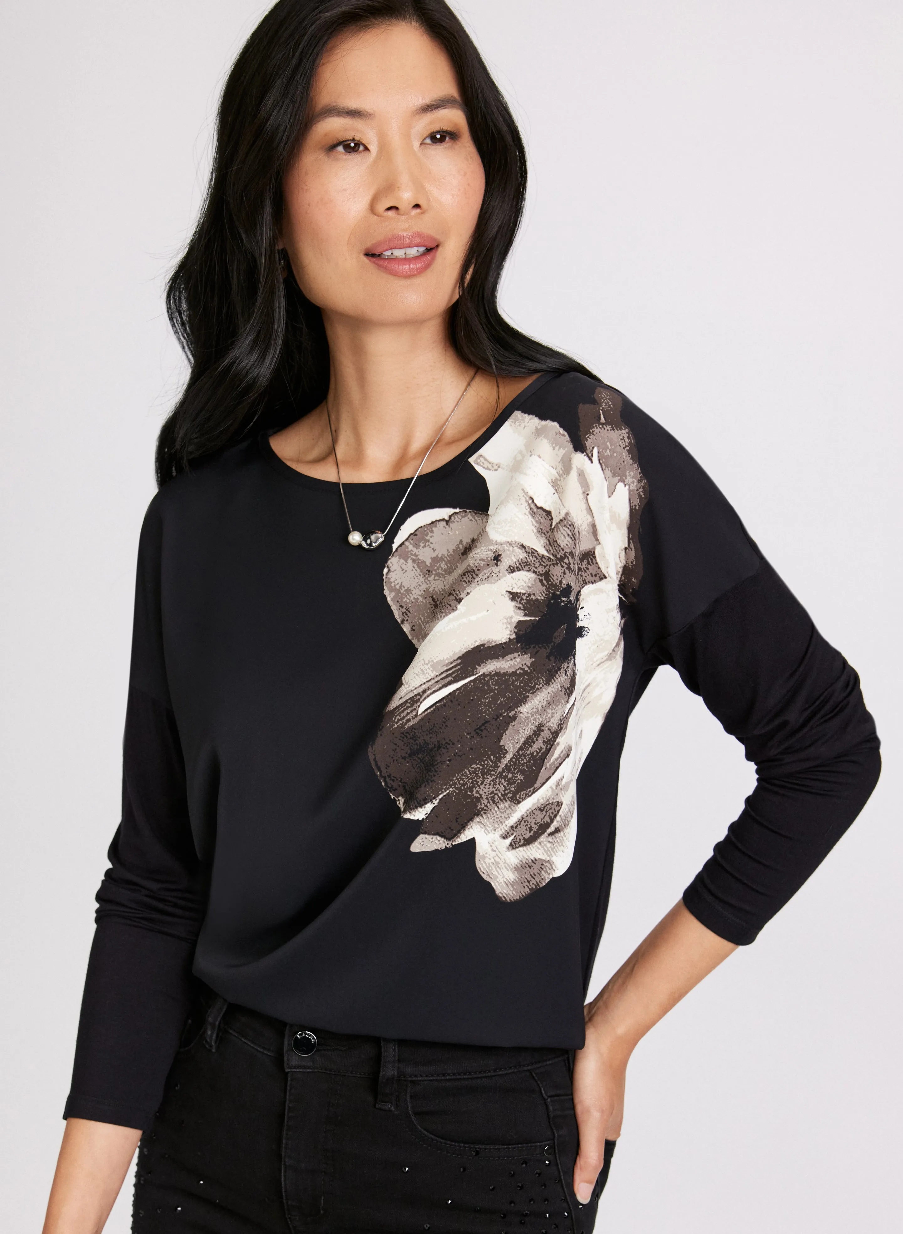 Floral Print Top sold by Laura