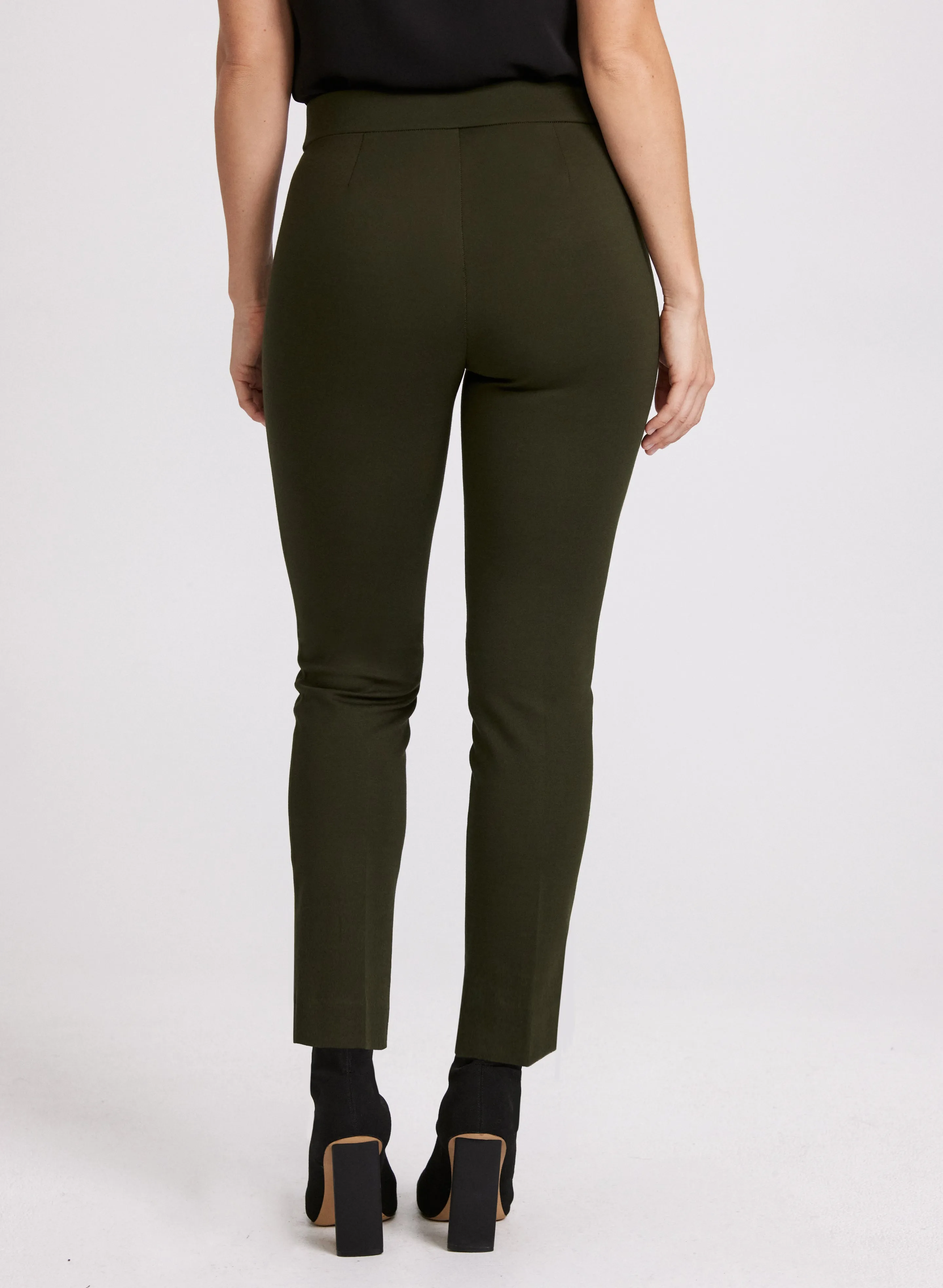 Sofia Pull-On Slim-Leg Pants sold by Laura product image thumbnail 3
