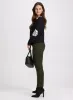Sofia Pull-On Slim-Leg Pants sold by Laura