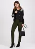 Sofia Pull-On Slim-Leg Pants sold by Laura