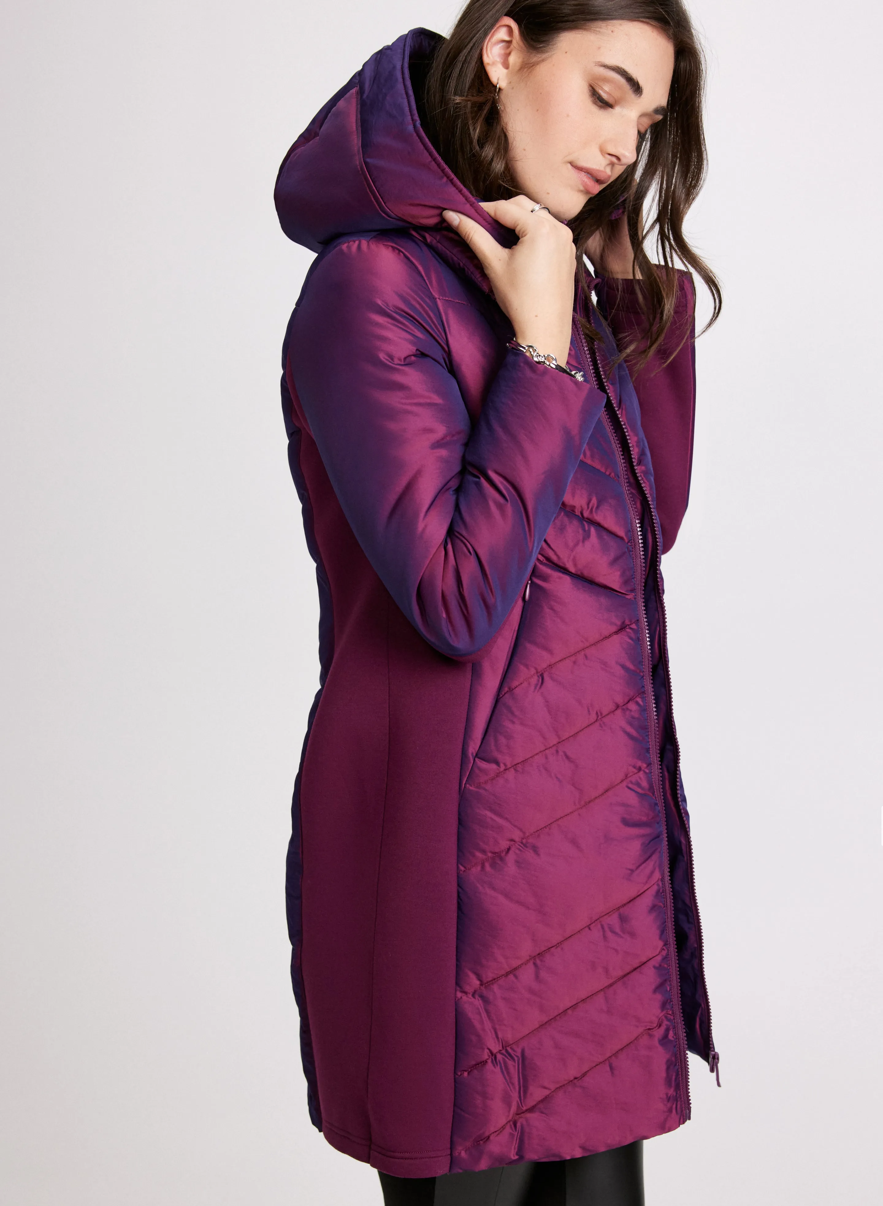 Bernardo - Iridescent Puffer Coat sold by Laura product image thumbnail 3