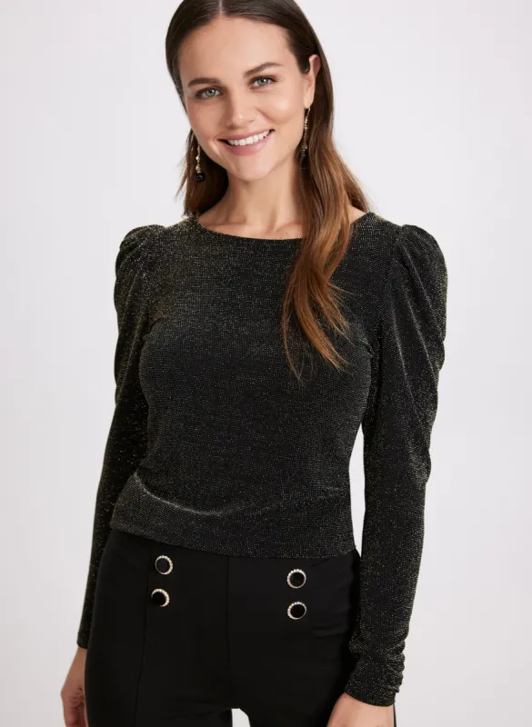 Long Puff Sleeve Top sold by Laura