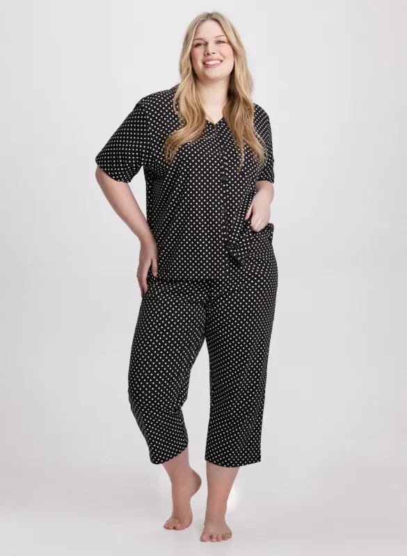 Polka Dot Pyjama Set sold by Laura