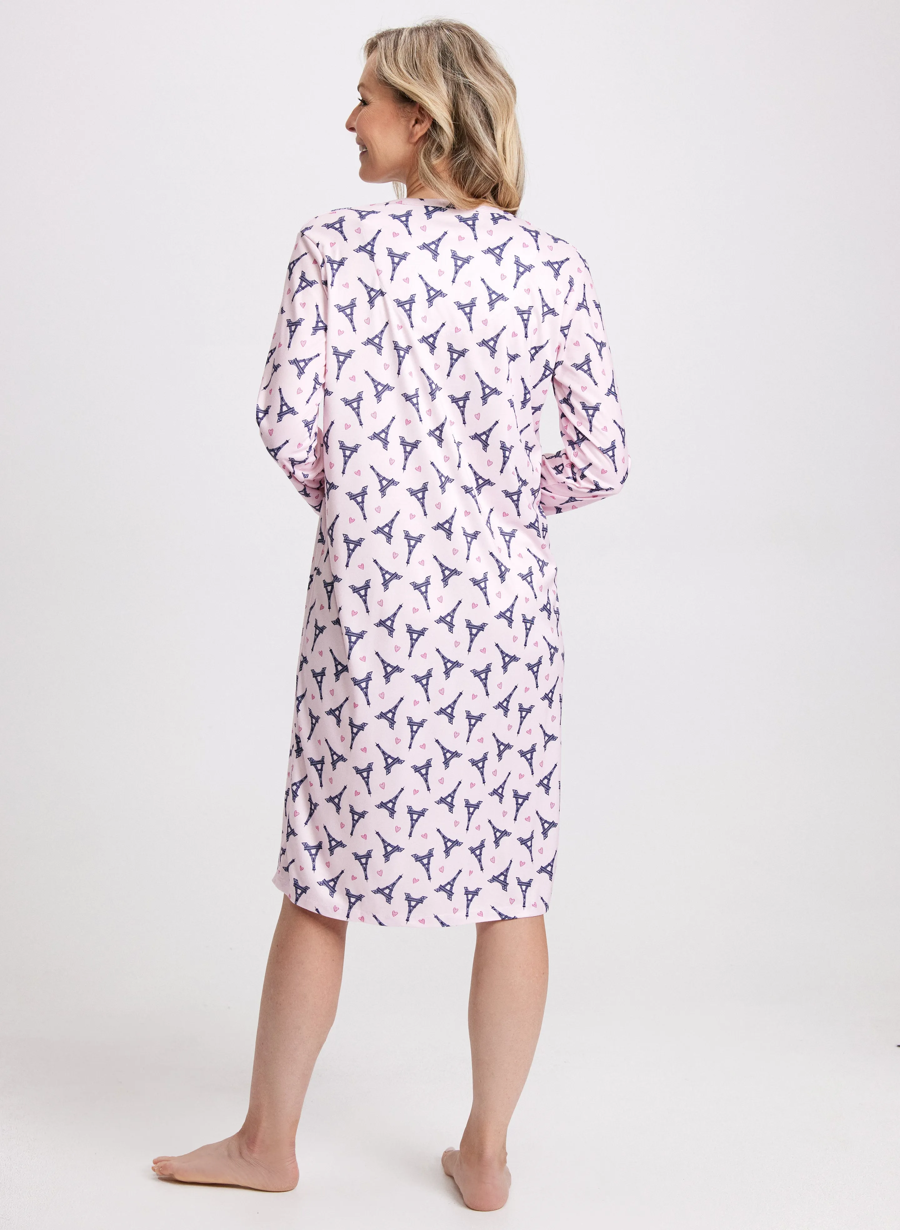 Long Sleeve Paris Nightgown sold by Laura product image thumbnail 2